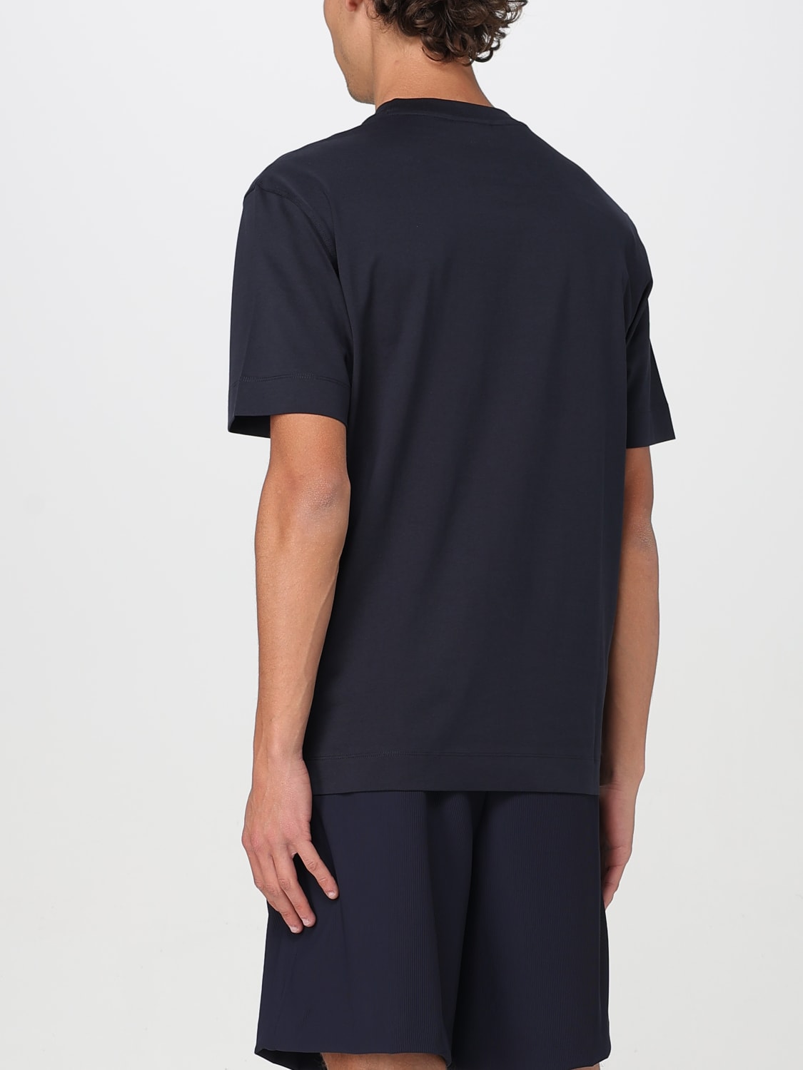 Tシャツ・カットソー EMPORIO ARMANI Men T-shirt Blue EM000827AF12926 U9378 emporio armani t-shirt manem000827 - em000827af12926 u9378
