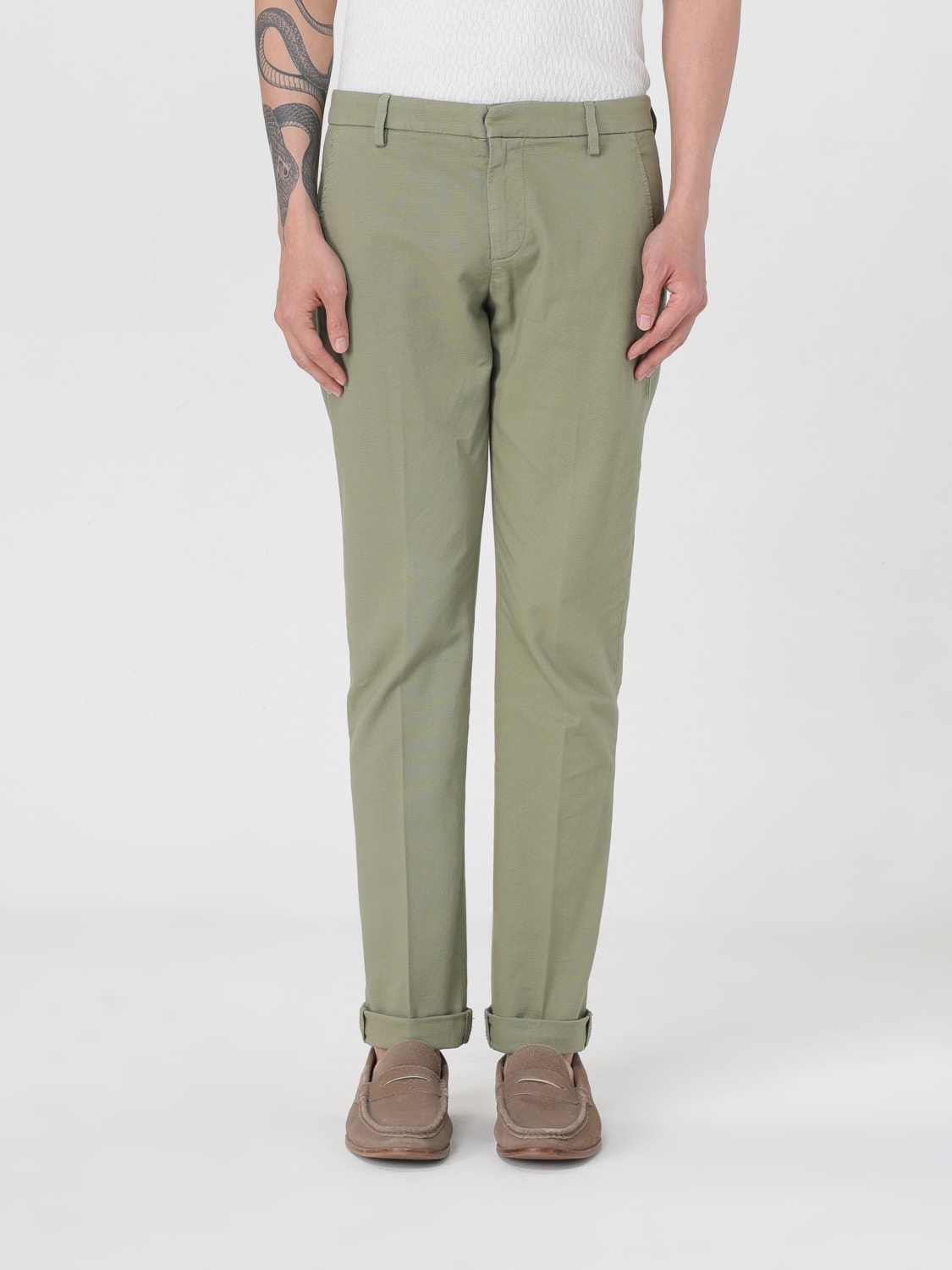 DONDUP HOSE: Hose herren Dondup, Grün - Img 1