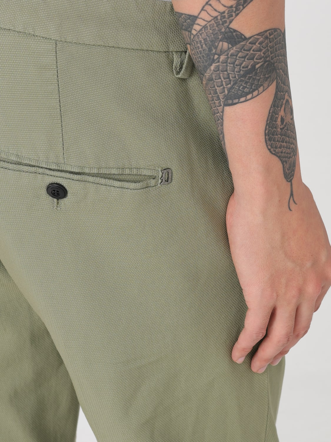 DONDUP HOSE: Hose herren Dondup, Grün - Img 3