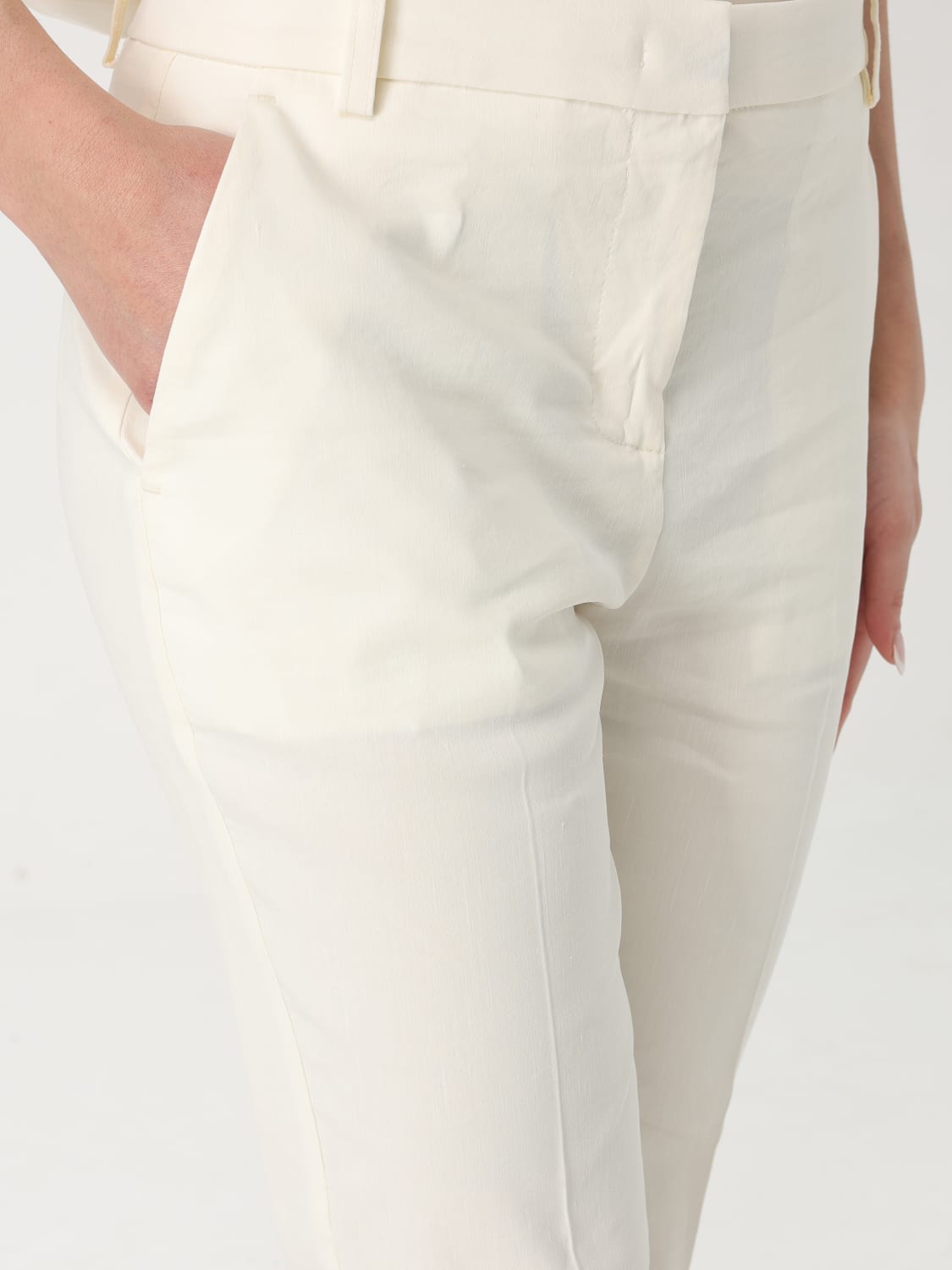 パンツ PINKO Woman Pants White 100054A0IM Z07 PINKO: Pants woman - White | Pinko pants 104909 A0IM online
