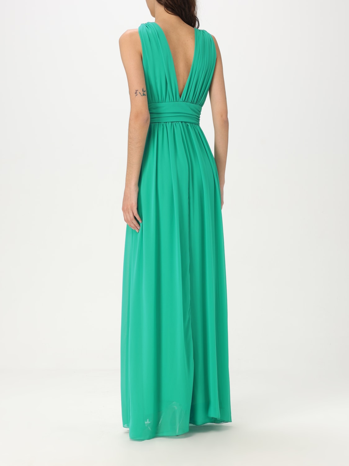 LIU JO: Dress woman - Green | Liu Jo dress CA5026TS869