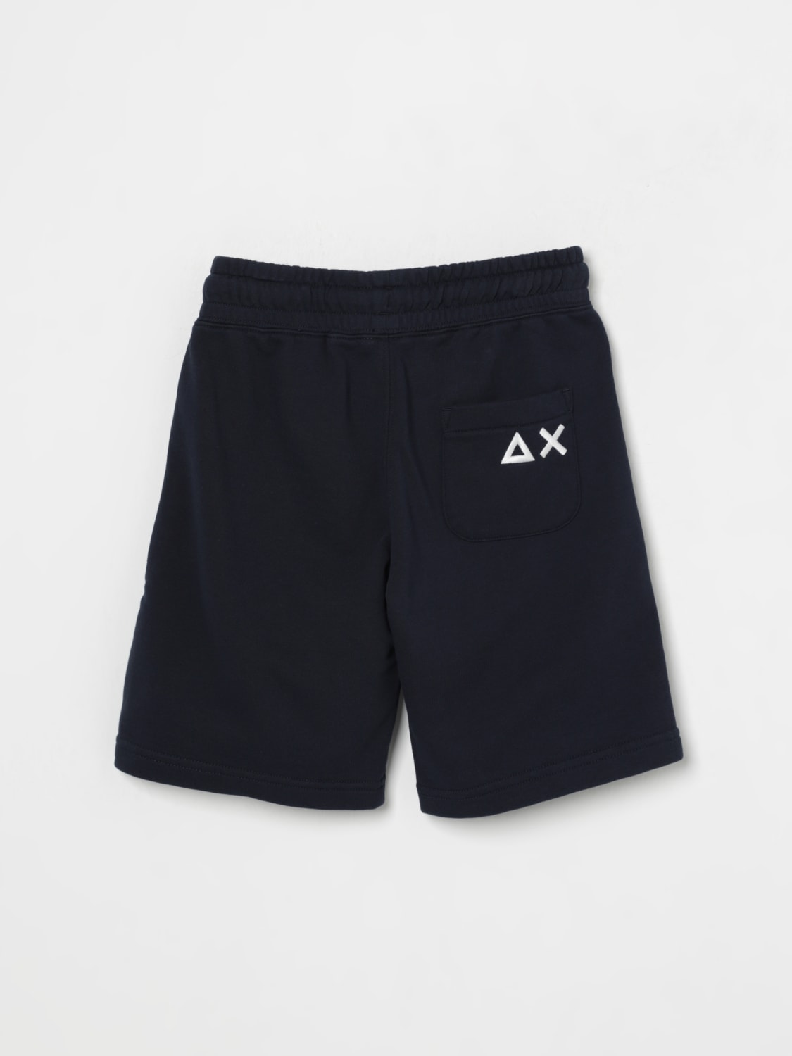 SUN68 PANTALONCINO: Pantaloncino SUN68 in cotone stretch , Blue - Img 2