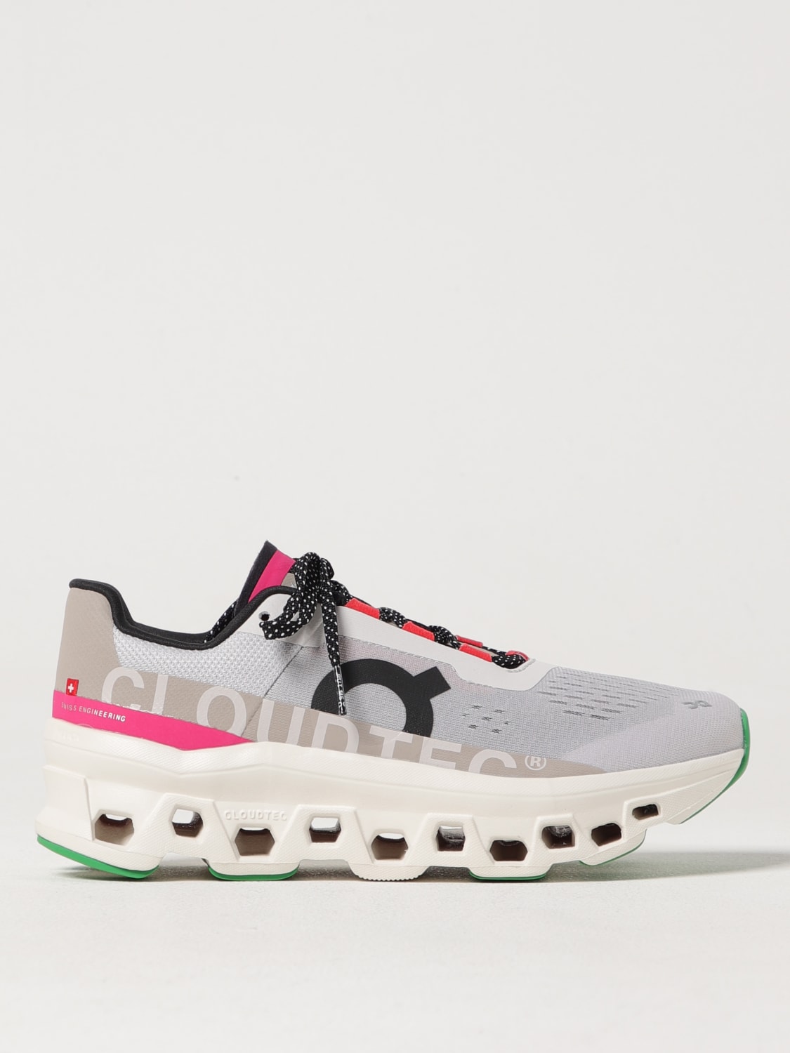 ON RUNNING SNEAKERS: Shoes woman On, Ivory - Img 1