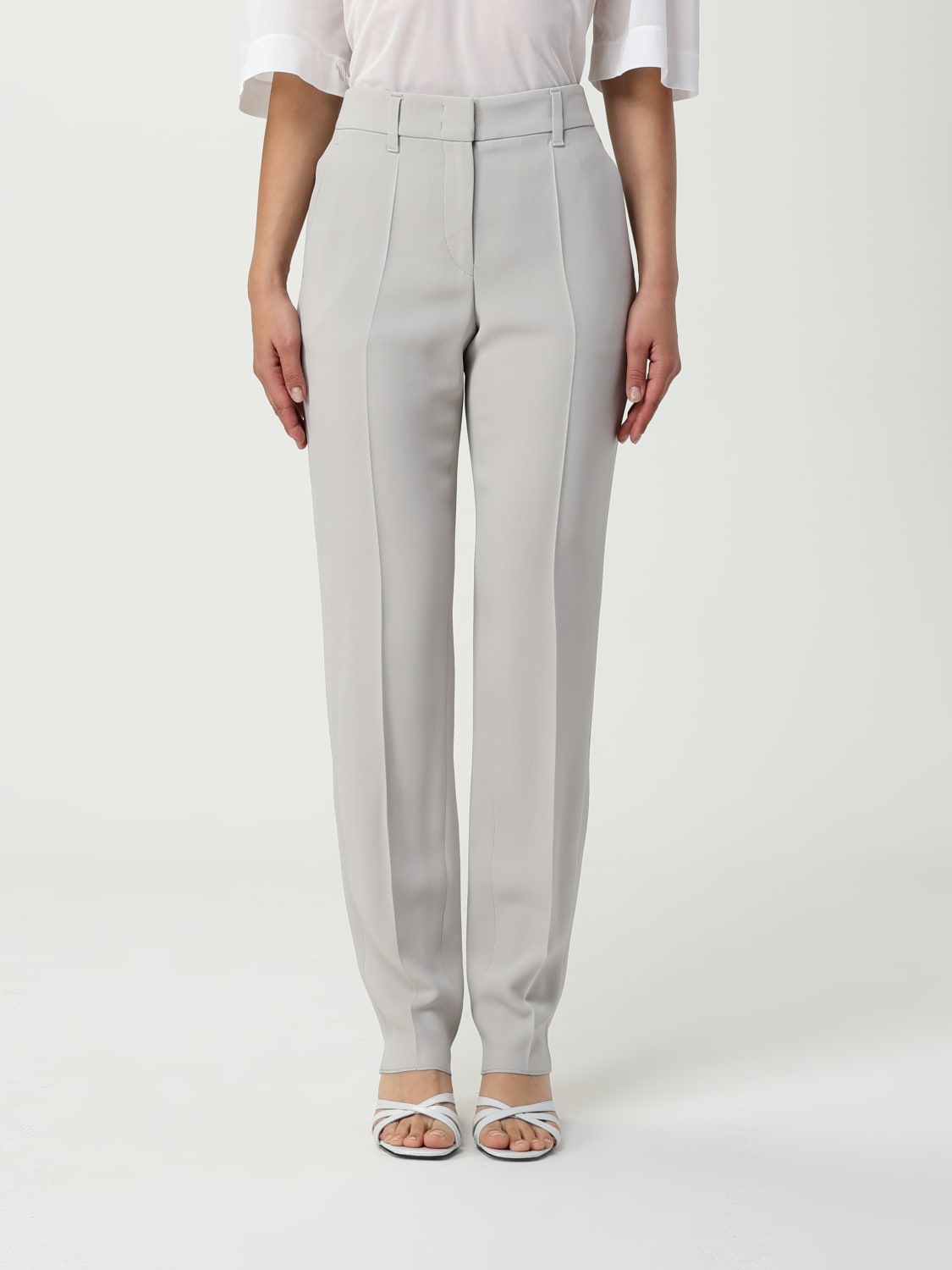 パンツ EMPORIO ARMANI Woman Pants Lilac 0NP08T02013 U8011 EMPORIO ARMANI: Pants woman - Lilac | Emporio Armani pants