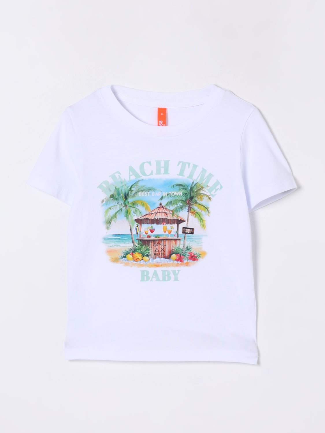 SUN68 T-SHIRT: T-shirt kinder SUN68, Weiß - Img 1