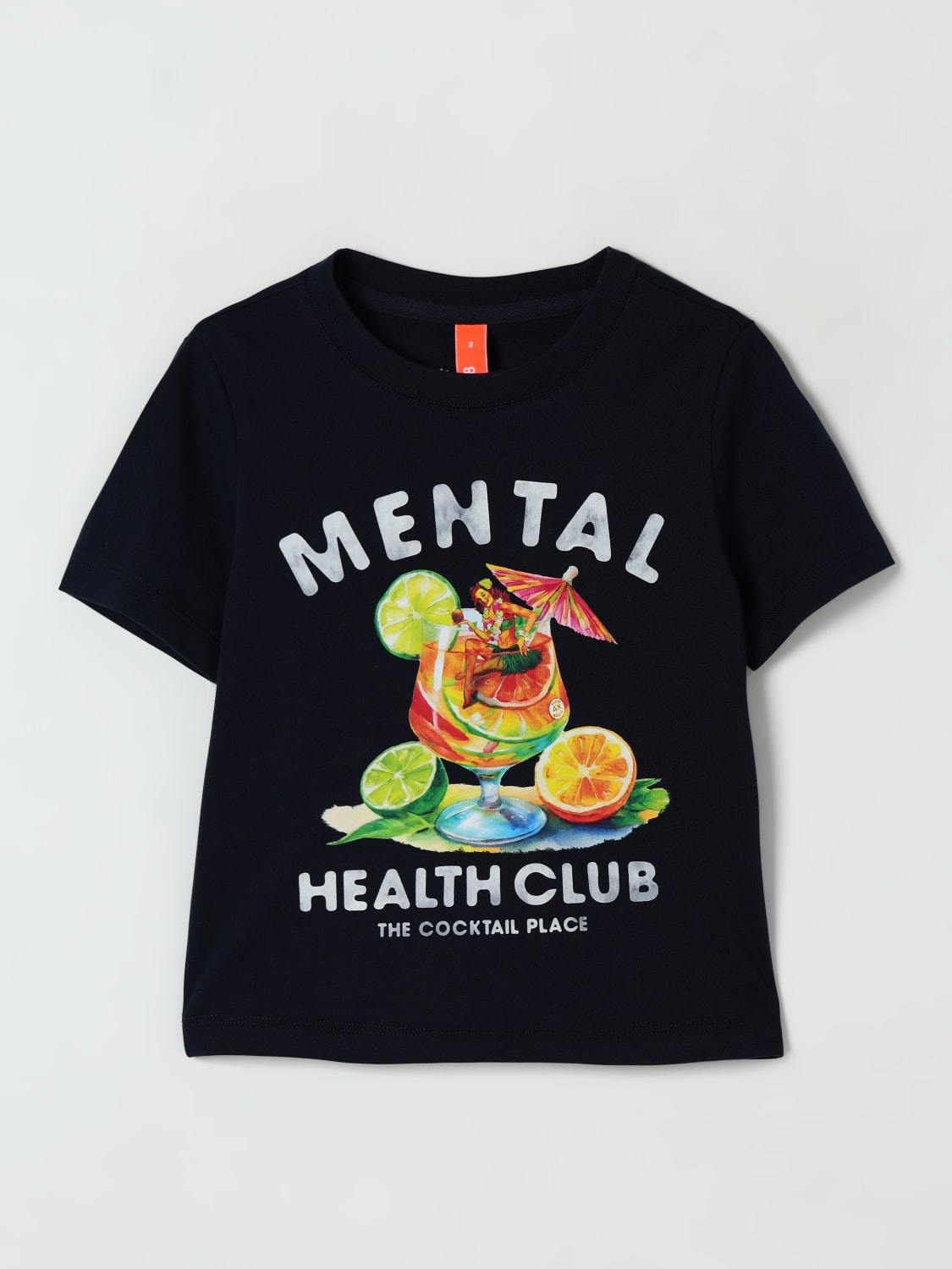 SUN68 T-SHIRT: T-shirt kids SUN68, Blue - Img 1