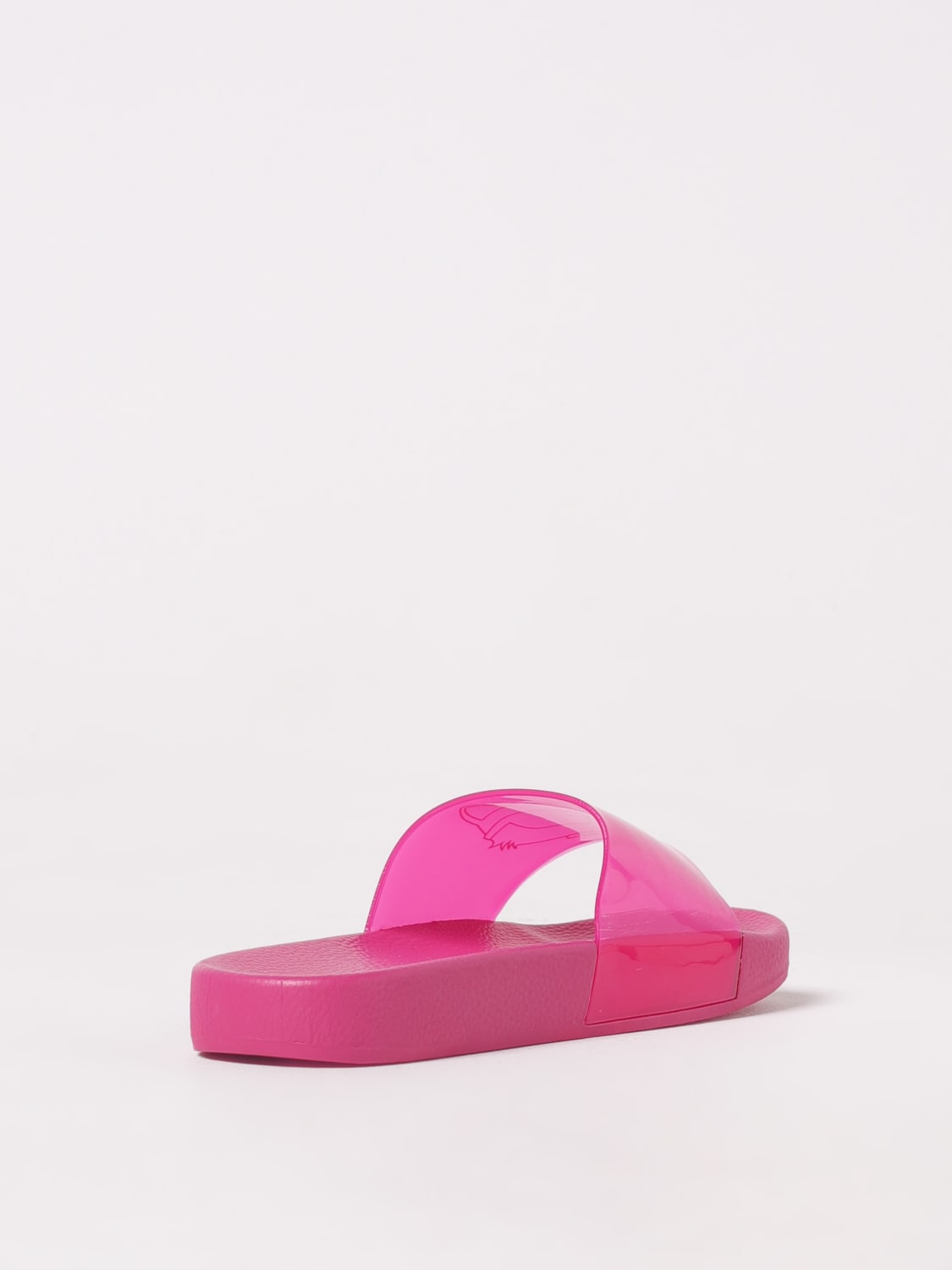 KARL LAGERFELD KIDS SCARPE: Sliders Choupette Karl Lagerfeld Kids in gomma , Fuxia - Img 3