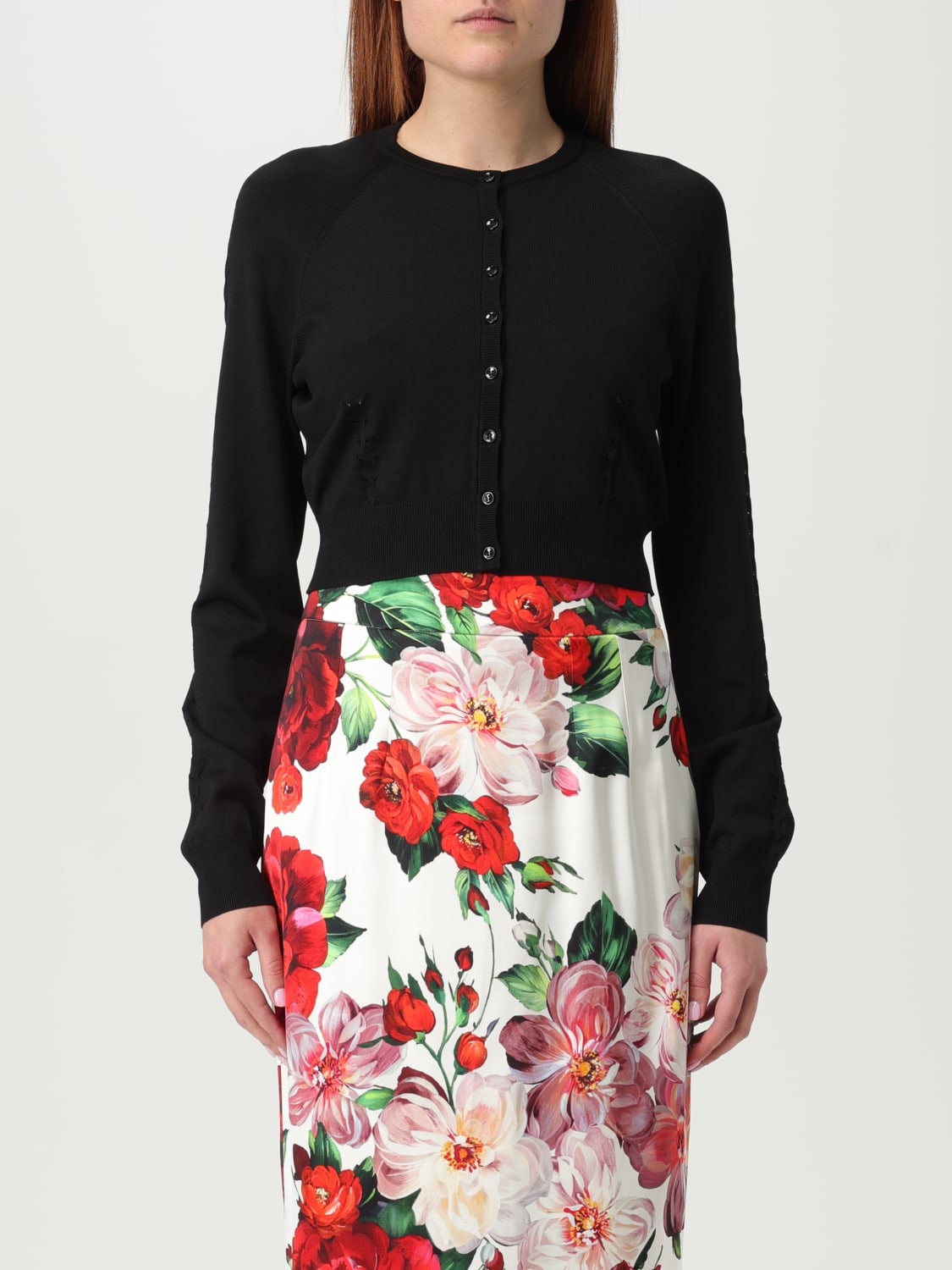 DOLCE & GABBANA SWEATER: Sweater woman Dolce & Gabbana, Black - Img 1