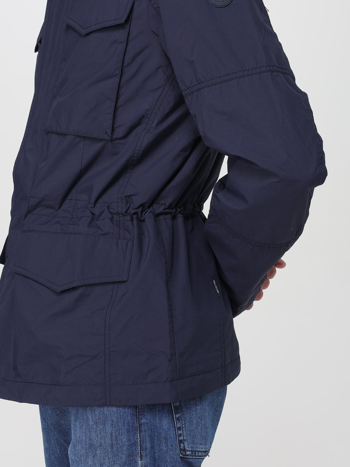SAVE THE DUCK JACKE: Mantel herren Save The Duck, Blau - Img 4