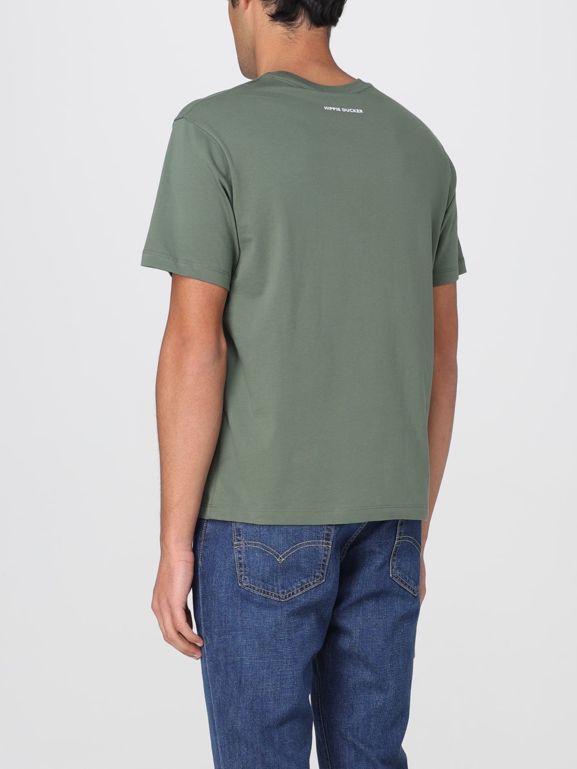 SAVE THE DUCK CAMISETA: Camiseta hombre Save The Duck, Verde - Img 2