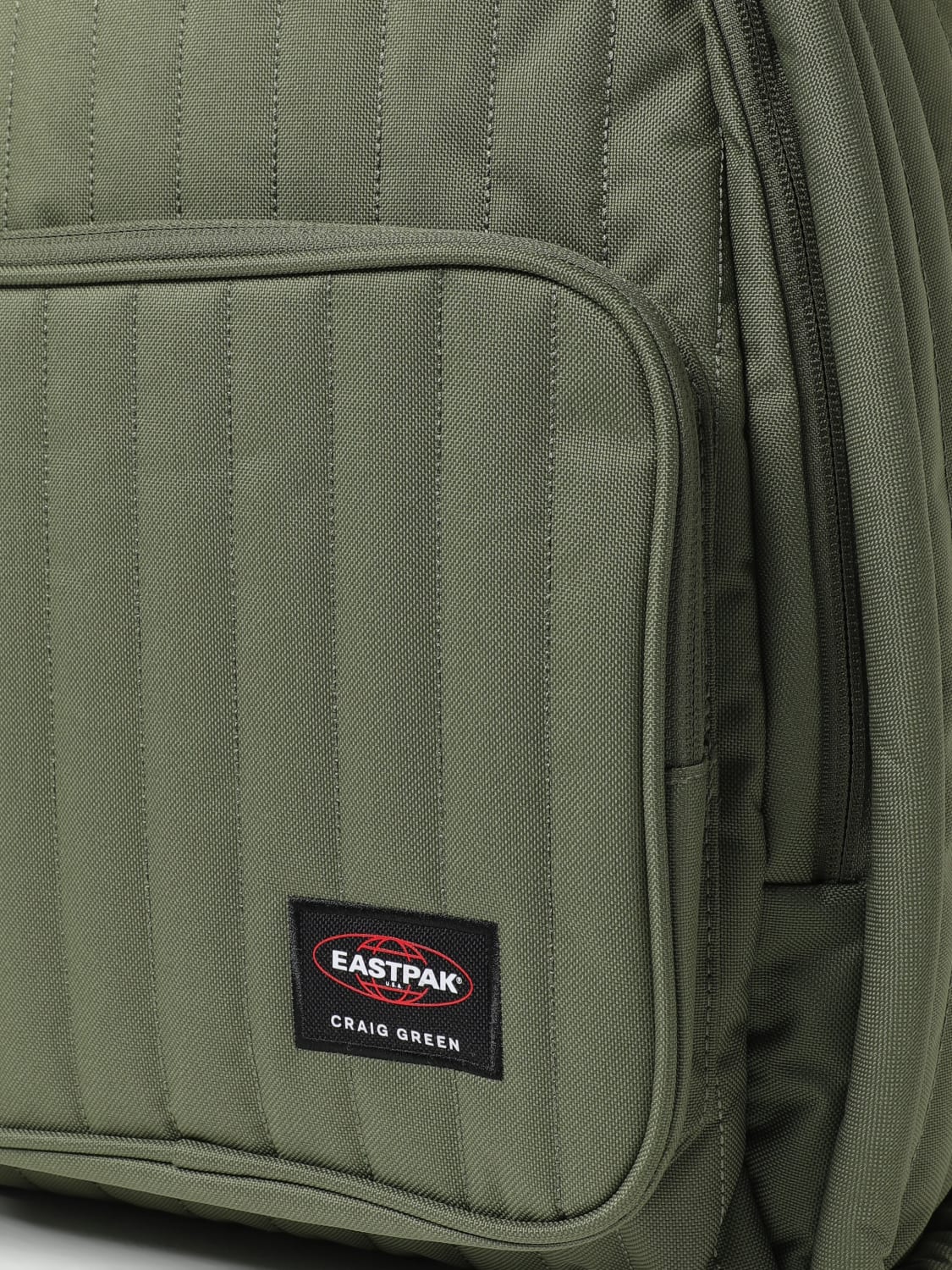 CRAIG GREEN ZAINO: Zaino Quilted Padded Pak'r Eastpak x Craig Green, Verde - Img 3
