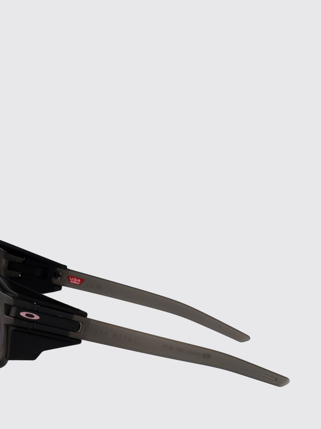 OAKLEY OCCHIALI DA SOLE: Occhiali da sole in acetato a mascherina Oakley, Grigio 1 - Img 3