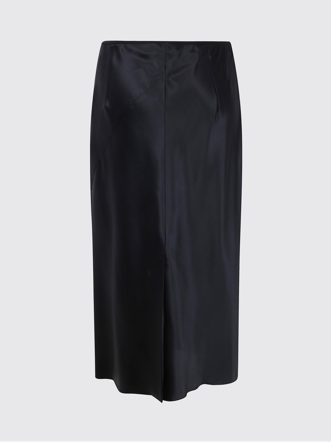 DRIES VAN NOTEN GONNA: Gonna midi Dries Van Noten in seta , Nero - Img 2