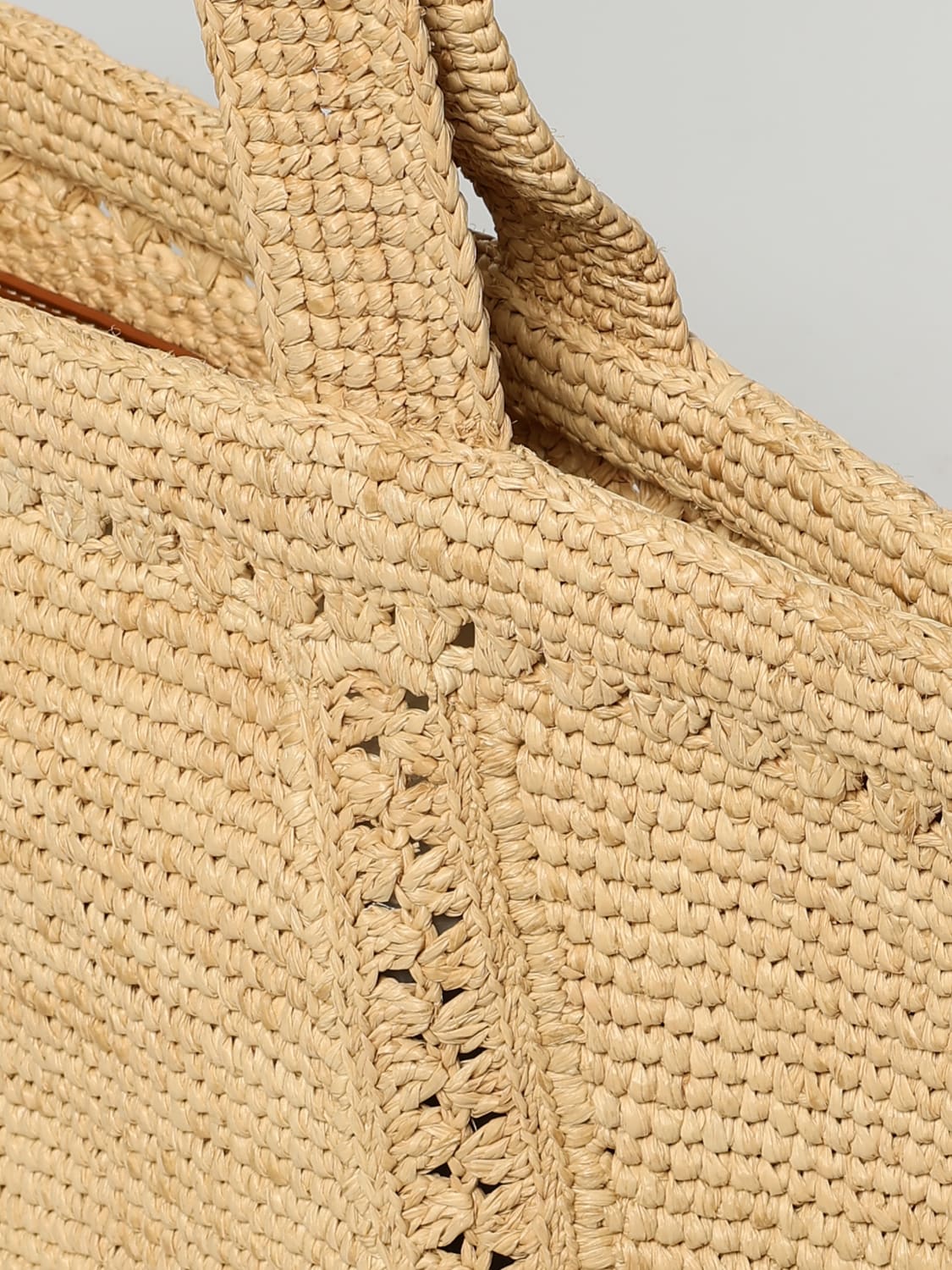 PATOU TOTE BAG: Shoulder bag woman Patou, Cream - Img 5