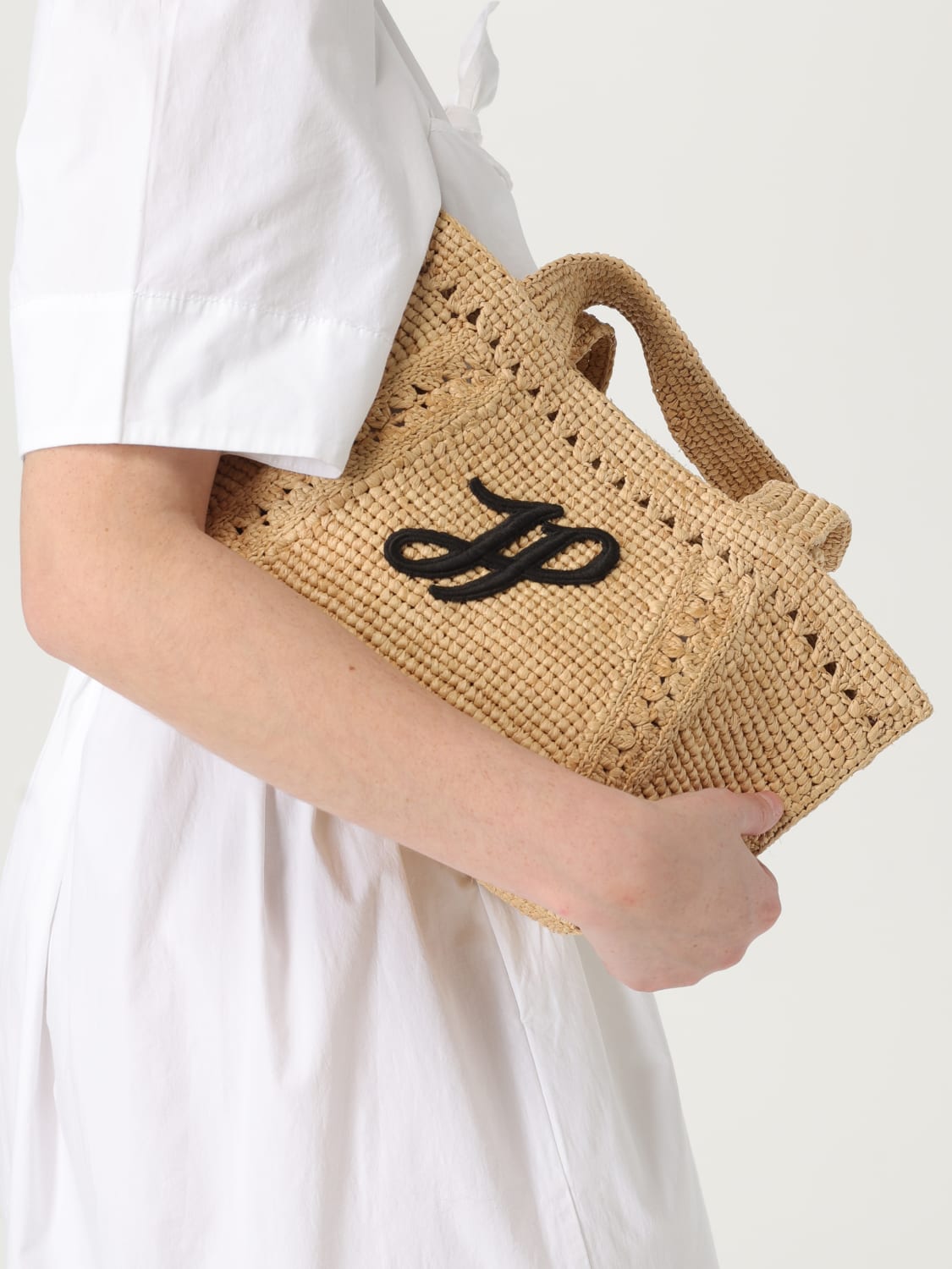 ショルダーバッグ・ポシェット PATOU Woman Shoulder bag Cream AC0920215 102V PATOU: Shoulder bag woman - Cream | Patou shoulder bag