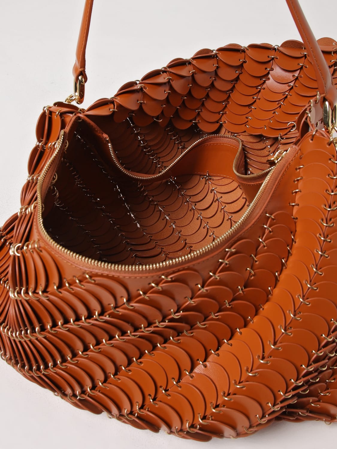 ハンドバッグ RABANNE Woman Handbag Rust 24ASS0463CLF200 P220 RABANNE: Handbag woman - Rust | Rabanne handbag