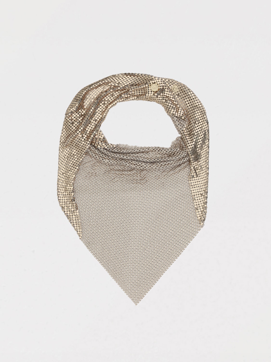 RABANNE NECK SCARF: Neck scarf woman Rabanne, Gold - Img 2