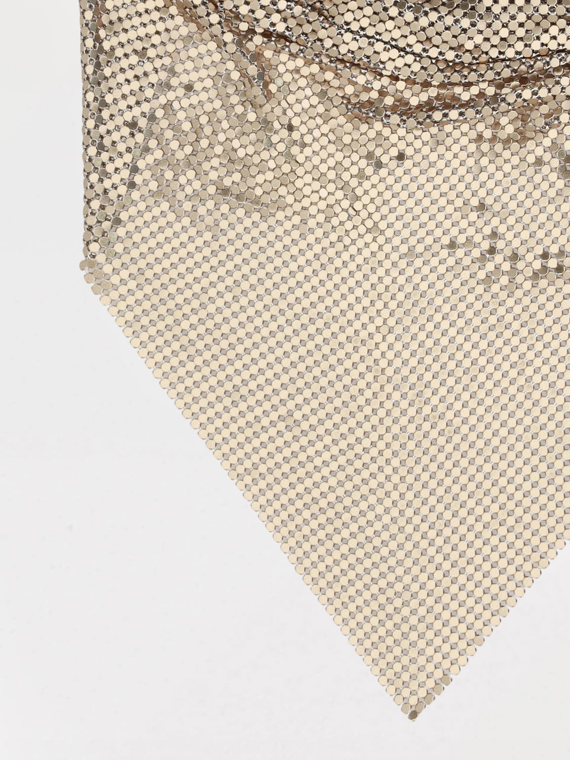 RABANNE NECK SCARF: Neck scarf woman Rabanne, Gold - Img 3