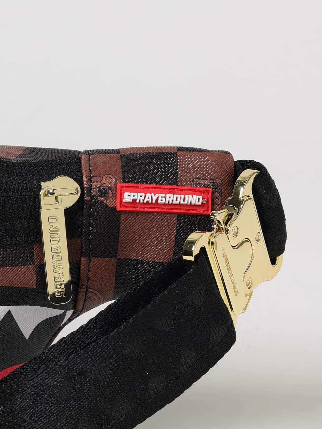 SPRAYGROUND MARSUPIO: Marsupio Peeking Character Check Sprayground, Fantasia - Img 3