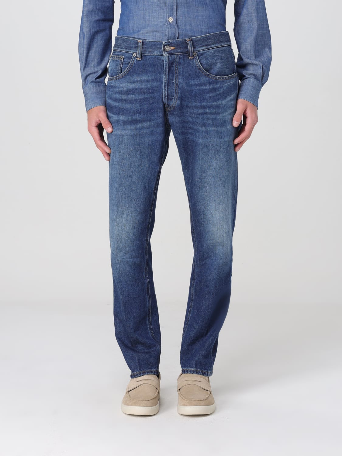 DONDUP JEANS: Jeans men Dondup, Blue - Img 1