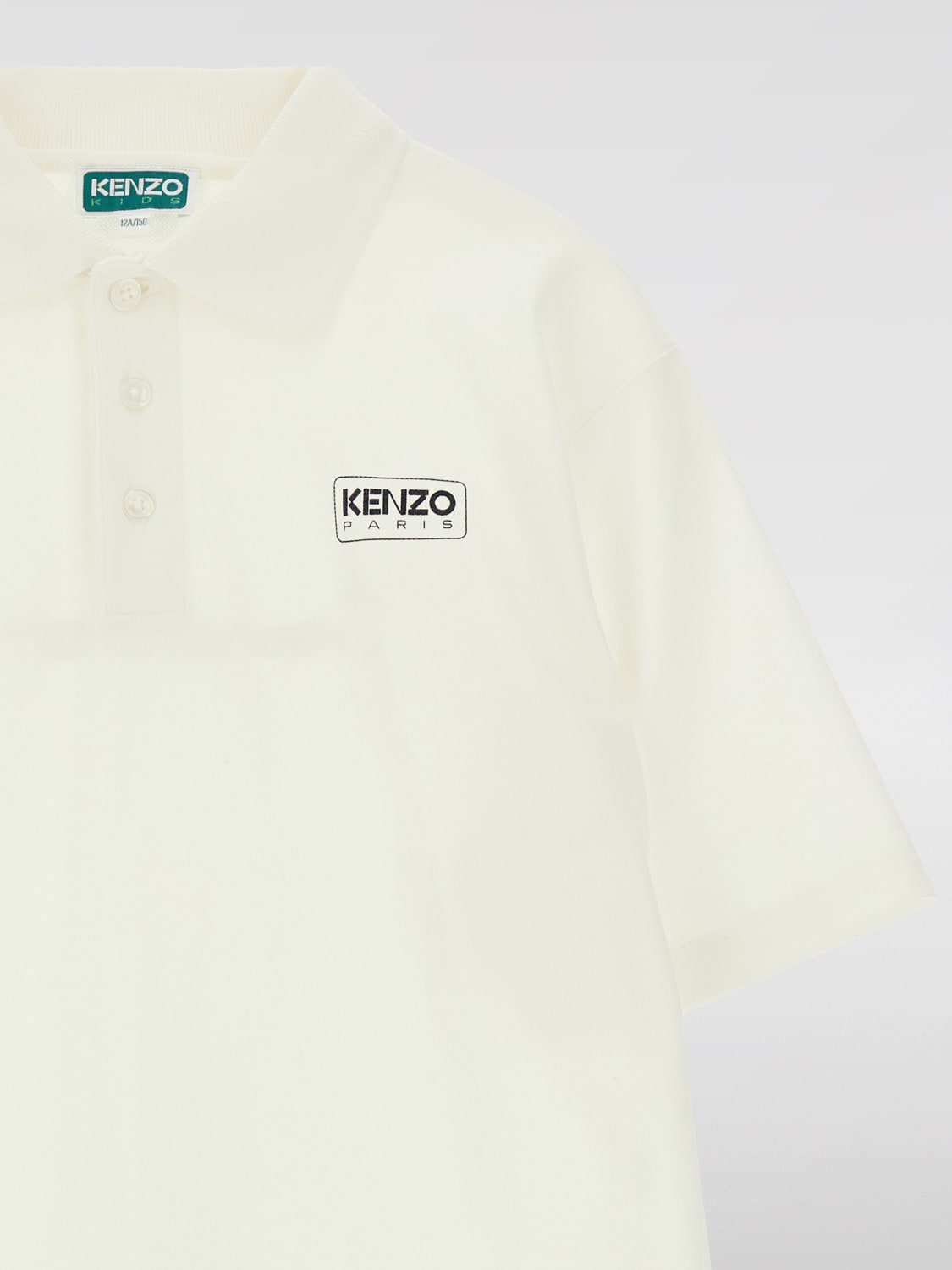 KENZO KIDS T恤: T恤 儿童 Kenzo Kids, 白色 - Img 3