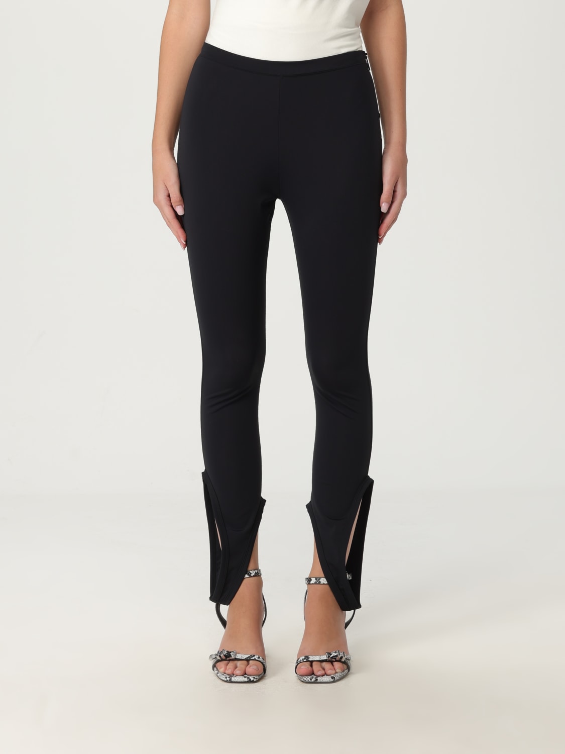 COURRÈGES PANTS: Pants woman CourrÈges, Black - Img 1