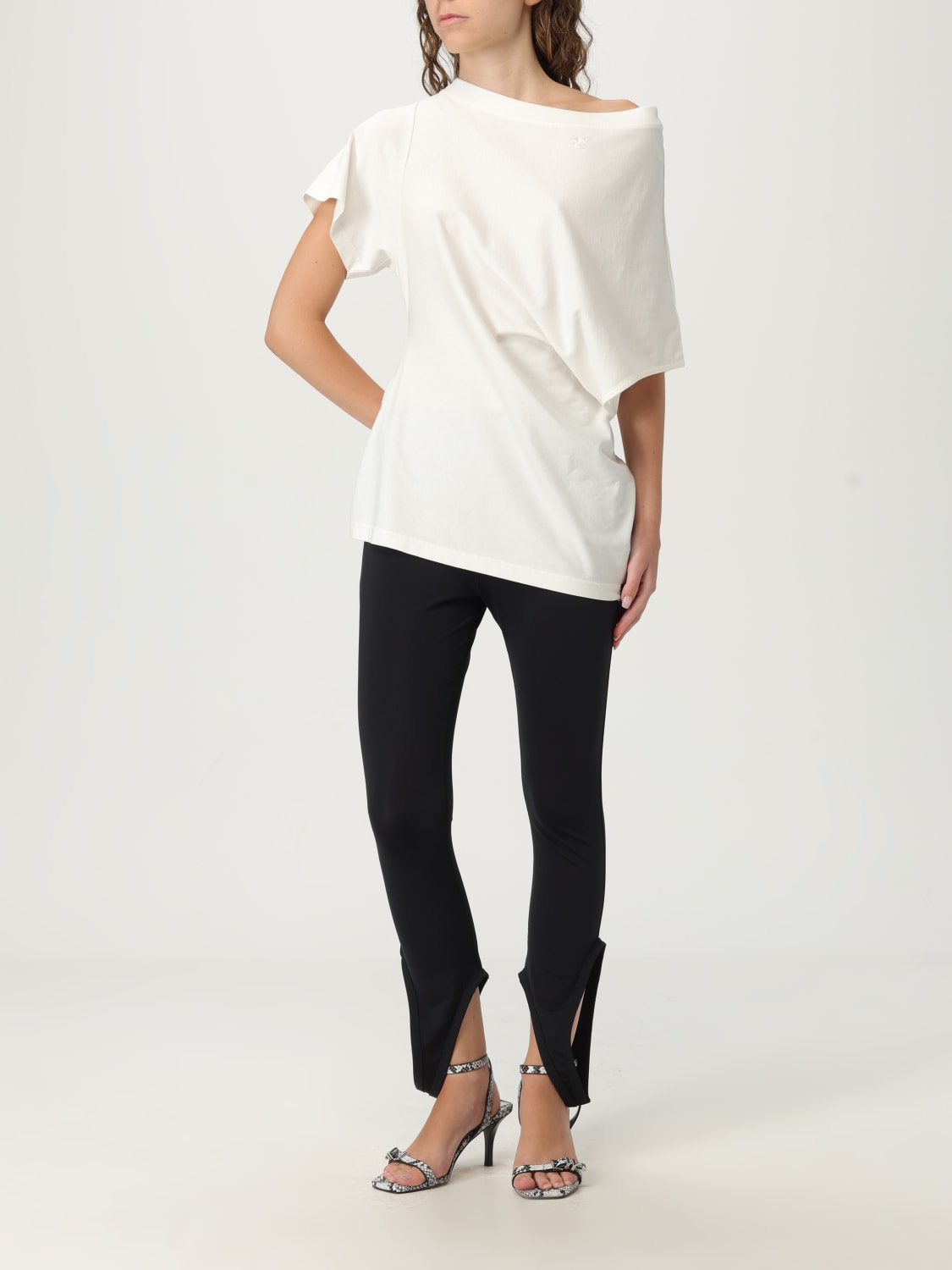 パンツ COURREGES Woman Pants Black 125JPA300PA0043 9999 COURRÈGES: Pants woman - Black | Courrèges pants