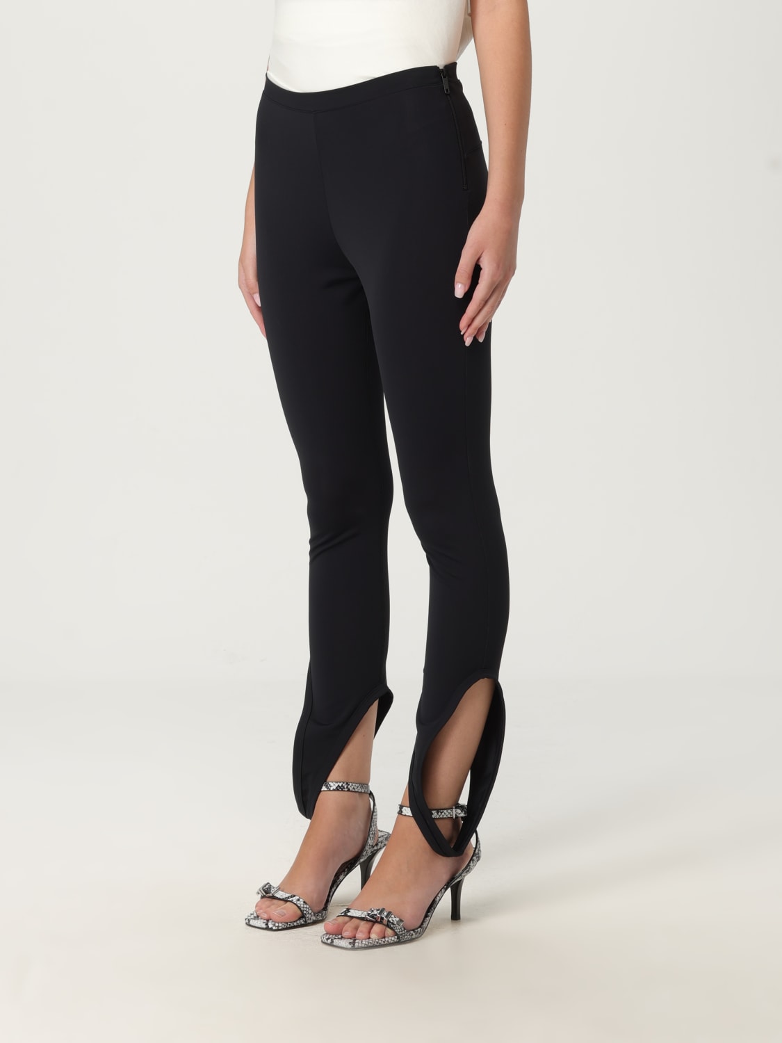 COURRÈGES PANTS: Pants woman CourrÈges, Black - Img 4