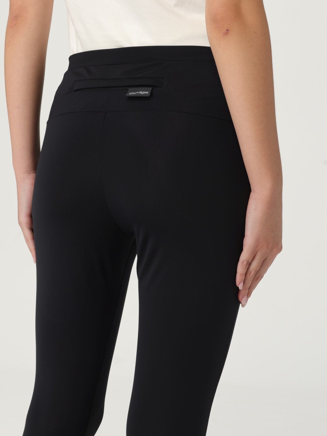 パンツ COURREGES Woman Pants Black 125JPA300PA0043 9999 COURRÈGES: Pants woman - Black | Courrèges pants