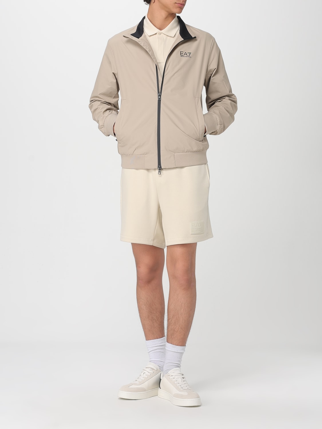 EA7 JACKET: Jacket men Ea7, Beige - Img 2