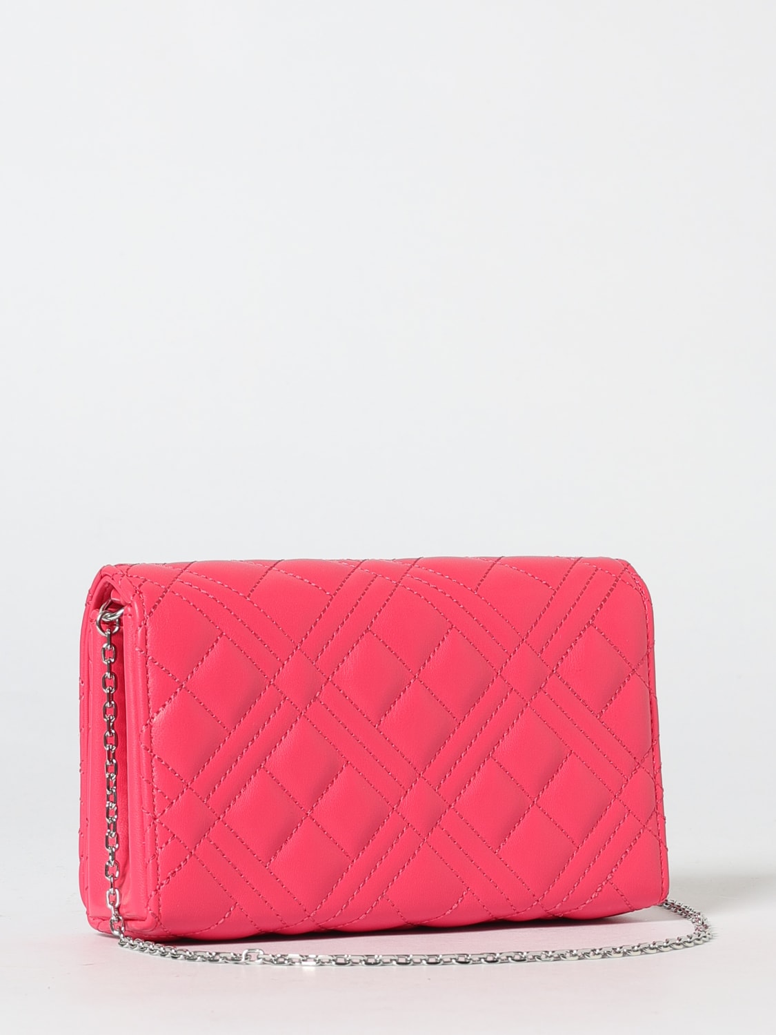 LOVE MOSCHINO MINI BAG: Handbag woman Love Moschino, Fuchsia - Img 2