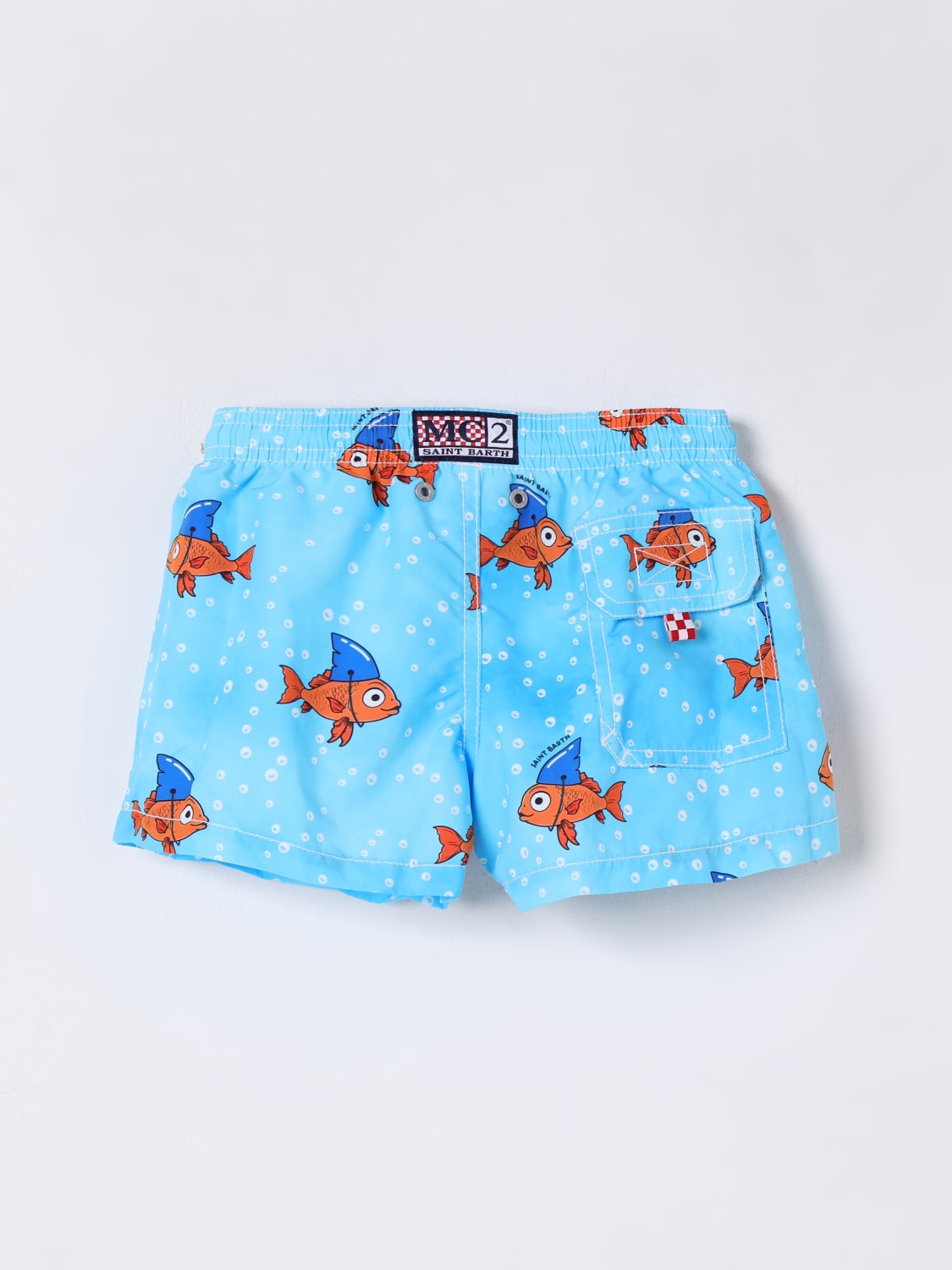 MC2 SAINT BARTH SWIMSUIT: Swimsuit kids Mc2 Saint Barth, Turquoise - Img 2