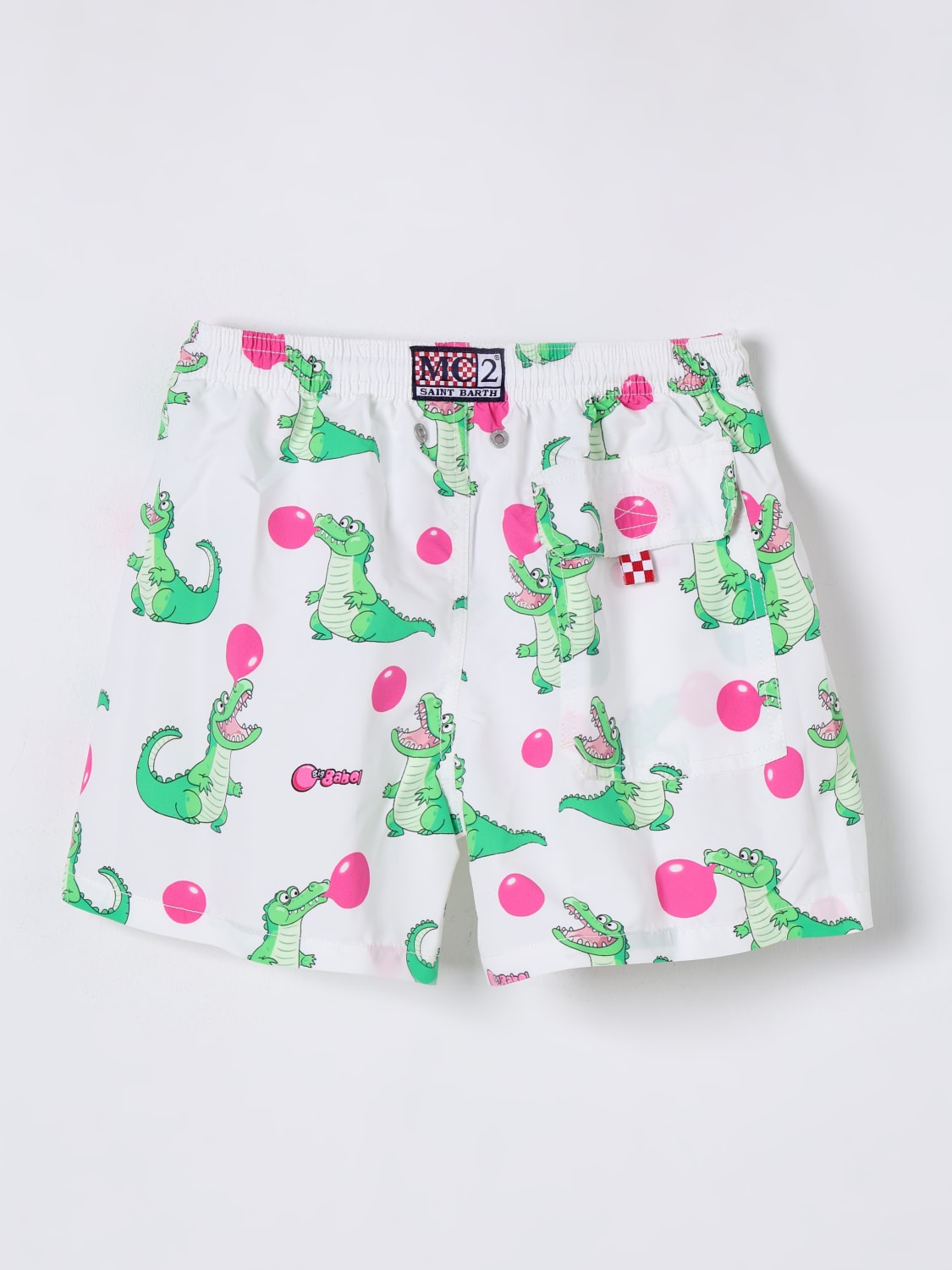 MC2 SAINT BARTH SWIMSUIT: Swimsuit kids Mc2 Saint Barth, White 2 - Img 2