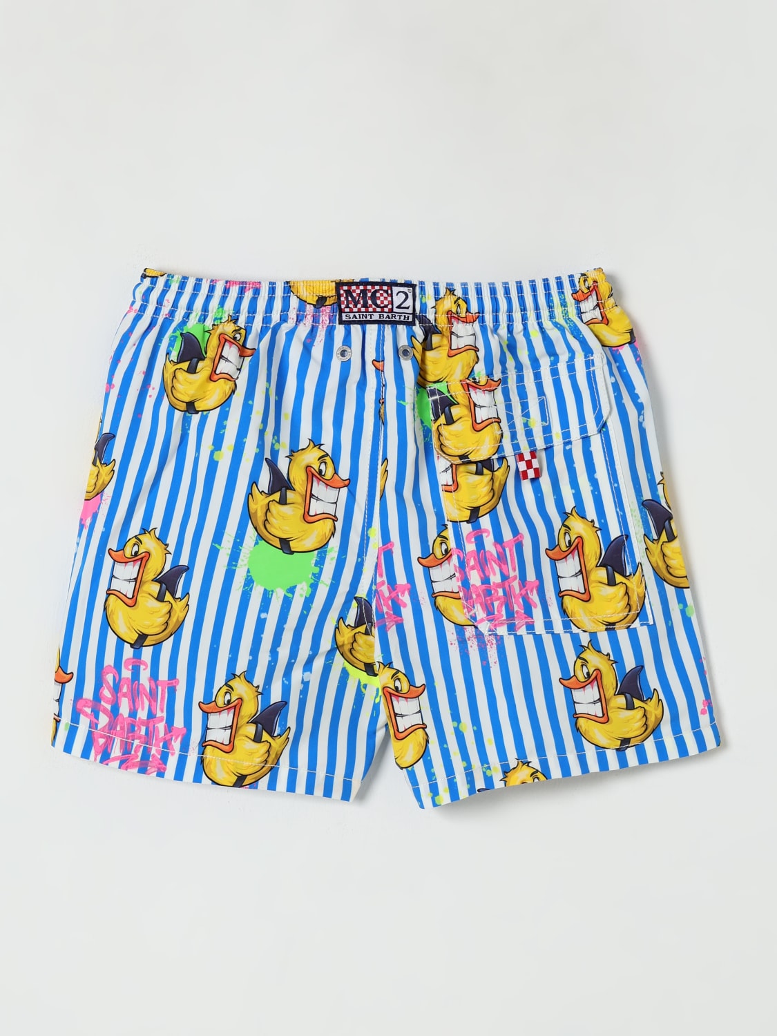 MC2 SAINT BARTH SWIMSUIT: Swimsuit kids Mc2 Saint Barth, Bianco 3 - Img 2