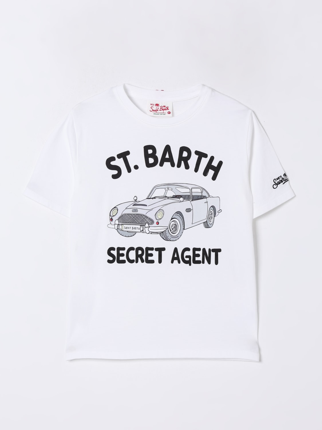 MC2 SAINT BARTH T-SHIRT: T-shirt kids Mc2 Saint Barth, White - Img 1