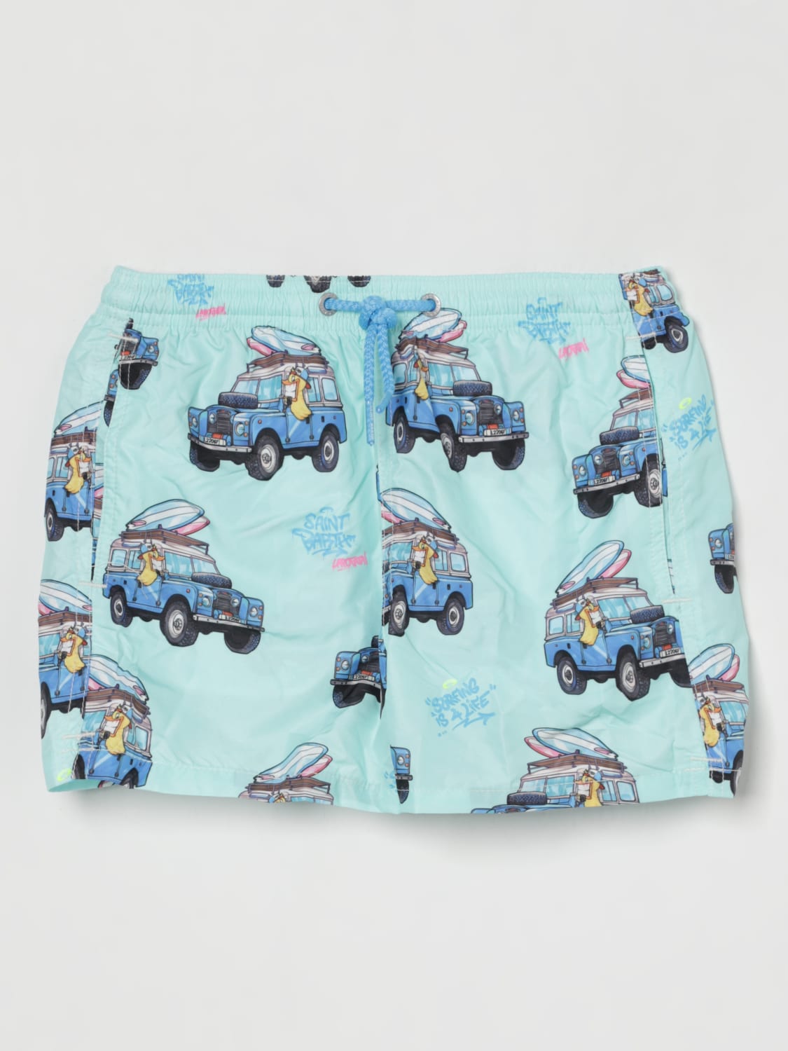 MC2 SAINT BARTH SWIMSUIT: Swimsuit kids Mc2 Saint Barth, Turquoise - Img 1