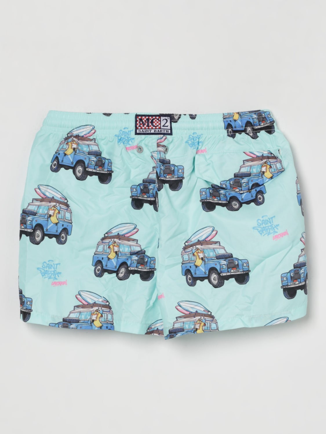 MC2 SAINT BARTH SWIMSUIT: Swimsuit kids Mc2 Saint Barth, Turquoise - Img 2