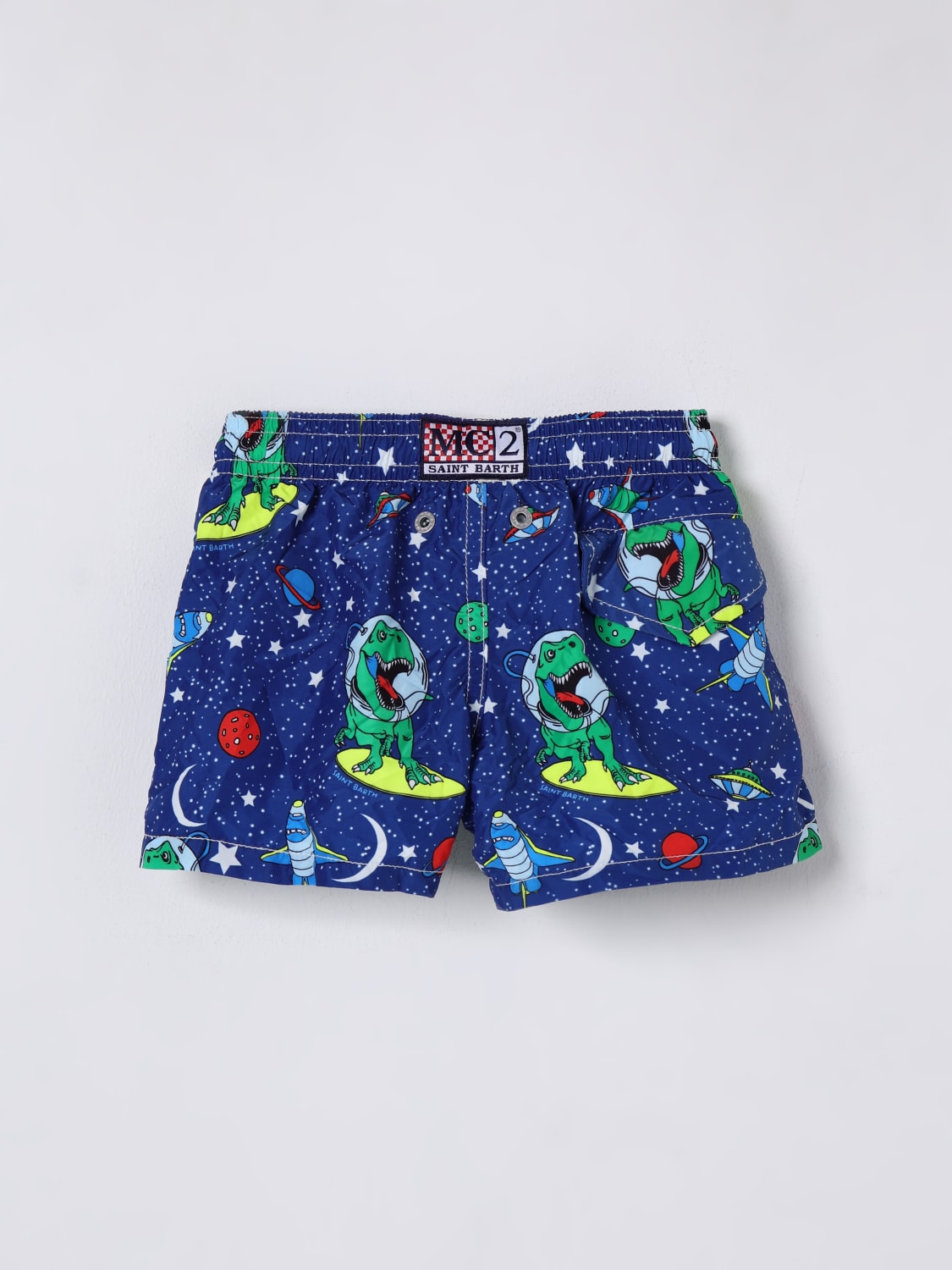 MC2 SAINT BARTH BADEMODE: Bademode kinder Mc2 Saint Barth, Blau - Img 2