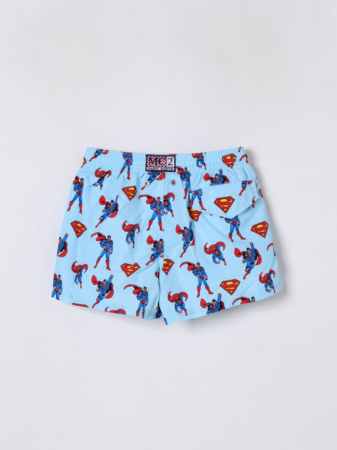 MC2 SAINT BARTH SWIMSUIT: Swimsuit kids Mc2 Saint Barth, Gnawed Blue - Img 2