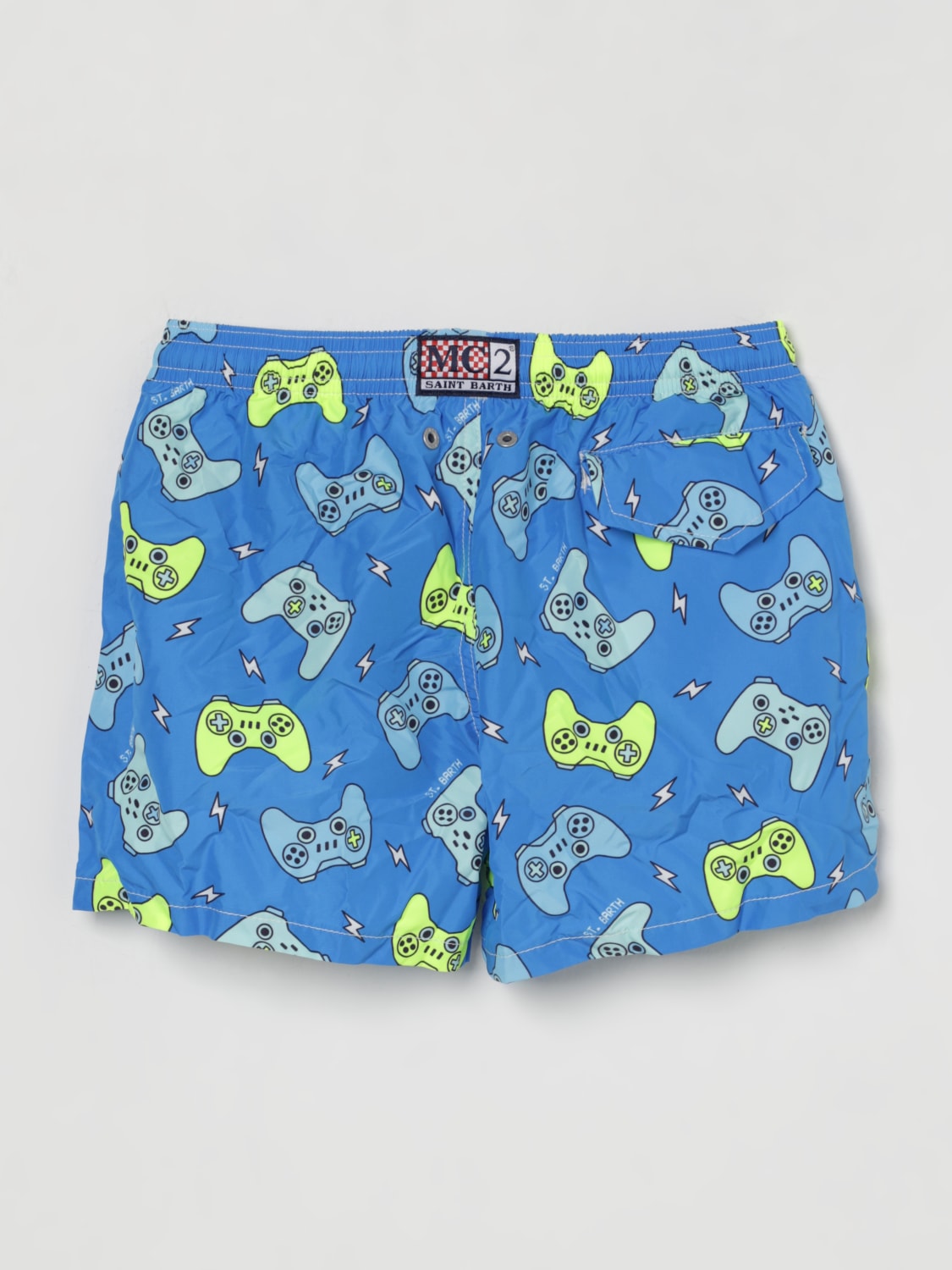 MC2 SAINT BARTH BADEMODE: Bademode kinder Mc2 Saint Barth, Royal Blue - Img 2