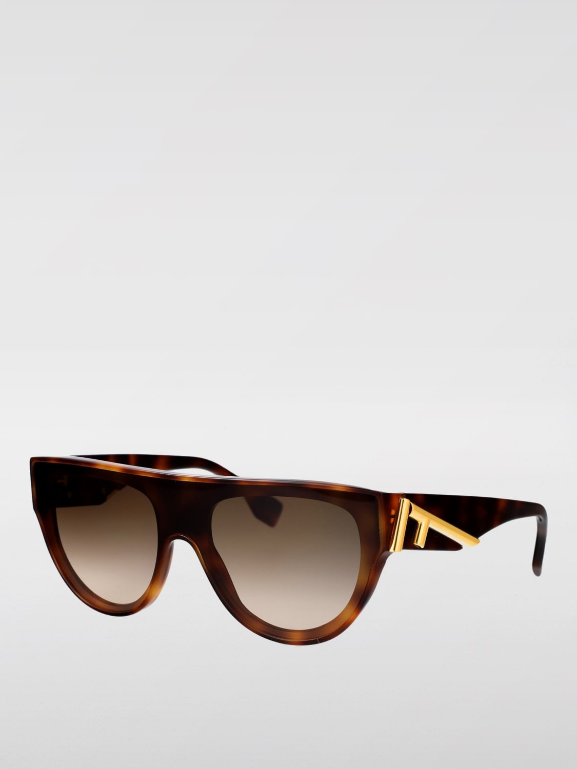 サングラス FENDI Woman Sunglasses Brown FE40151I 53f FENDI FE40151I women Havana Squared Sunglasses – Otticanet USA