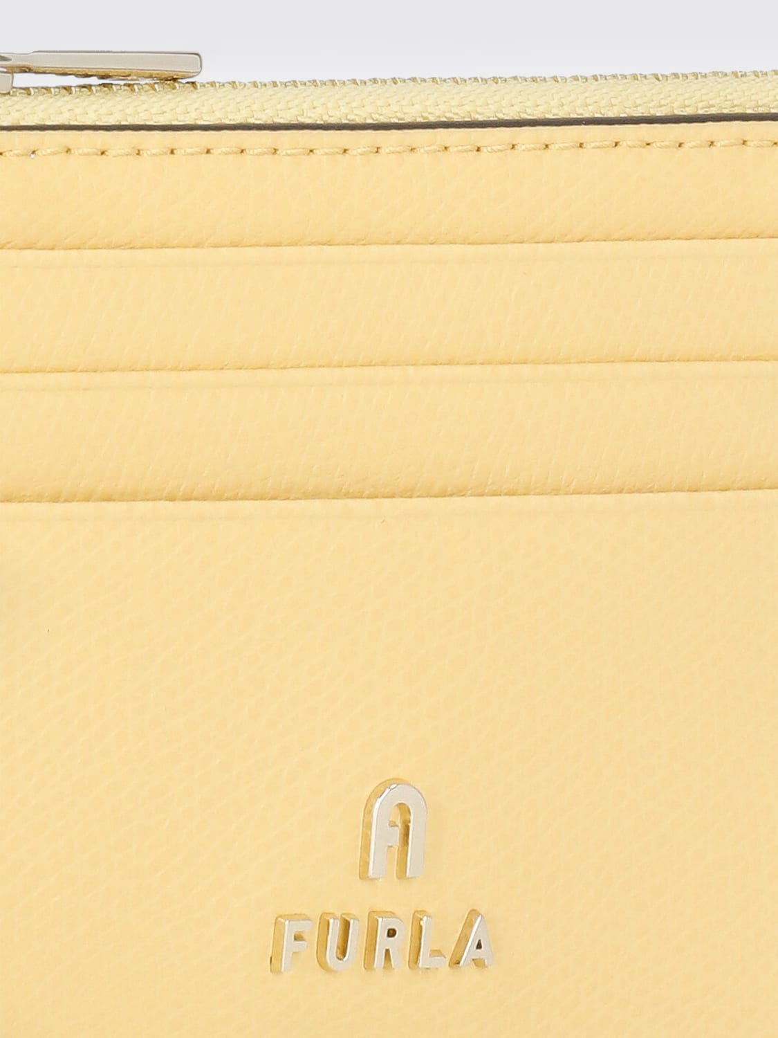 FURLA WALLET: Wallet woman Furla, Yellow - Img 3