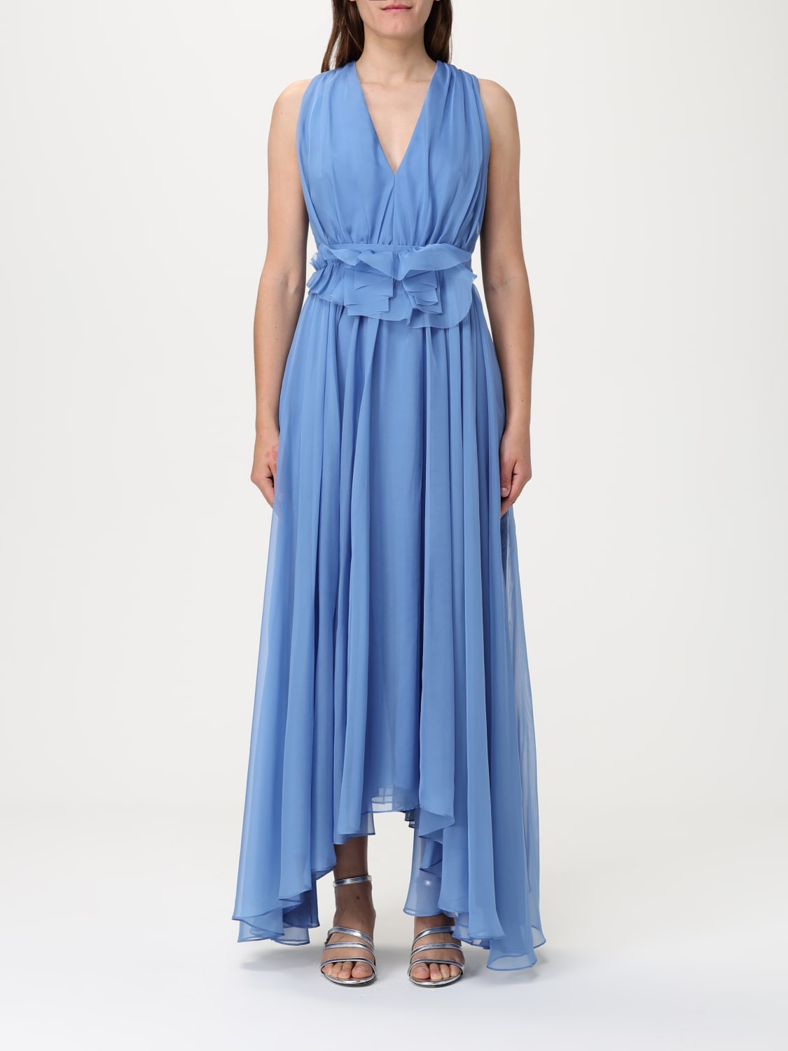ワンピース LIU JO Woman Dress Sky Blue CA5027T2980 X0647 LIU JO: Dress woman - Sky Blue | Liu Jo dress CA5027T2980