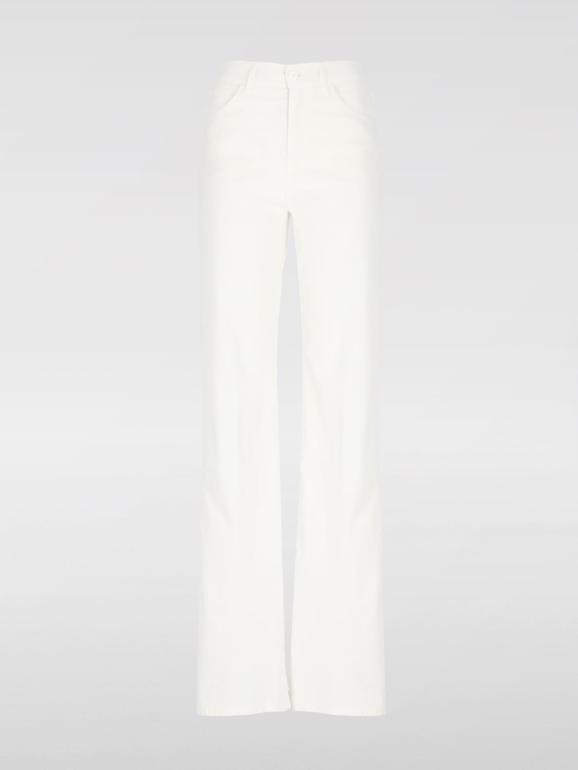 デニム・ジーパン DONDUP Woman Jeans Ivory DP619GSE068DBM5 002 DONDUP: Jeans woman - Ivory | Dondup pants DP619GSE068DBM5