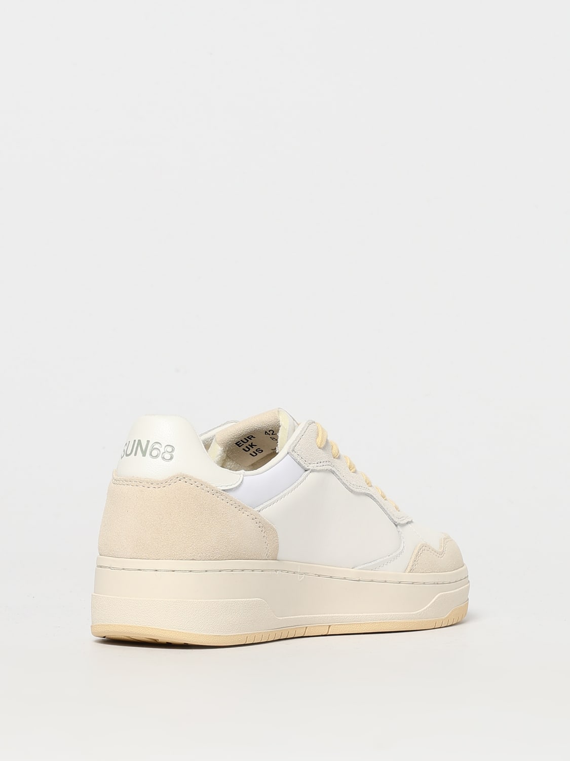 SUN68 SNEAKERS: Sneakers men SUN68, White - Img 3