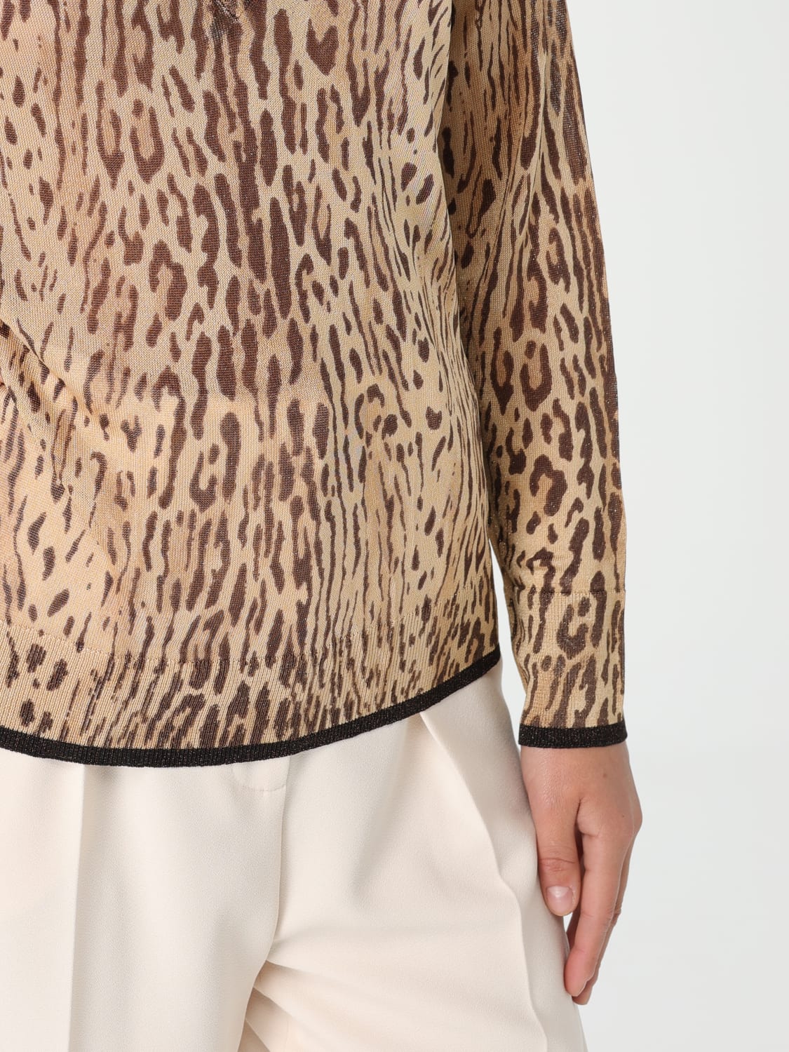 LIU JO PULL: Pull femme Liu Jo, Marron - Img 3