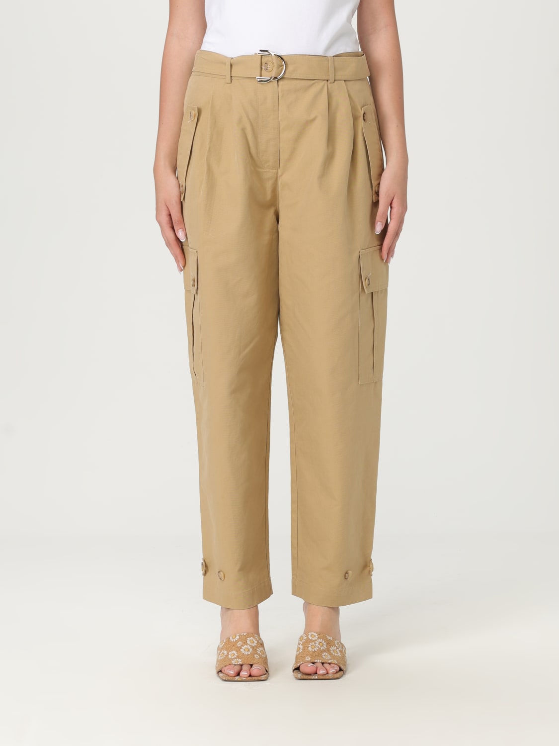 パンツ LIU JO Woman Pants Beige WA5314T4311 60920 LIU JO: Pants woman - Beige | Liu Jo pants WA5314T4311