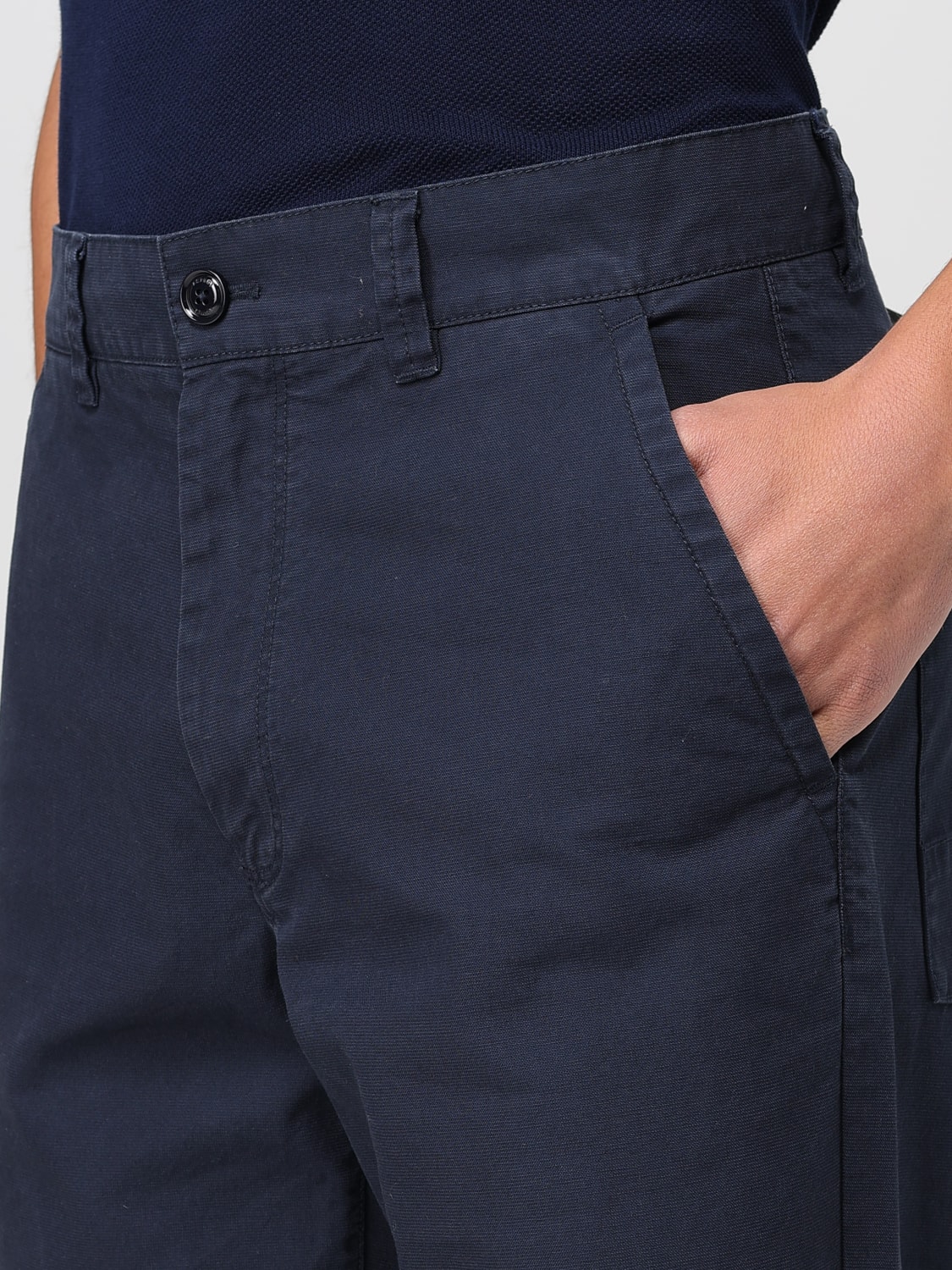 ASPESI PANTS: Pants men Aspesi, Blue - Img 4