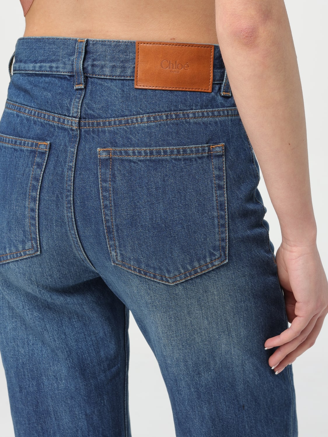 デニム・ジーパン Chloe JEANS (CH25UDP03258) CHLOÉ: Jeans woman - Blue | Chloé jeans CH25UDP03258 online