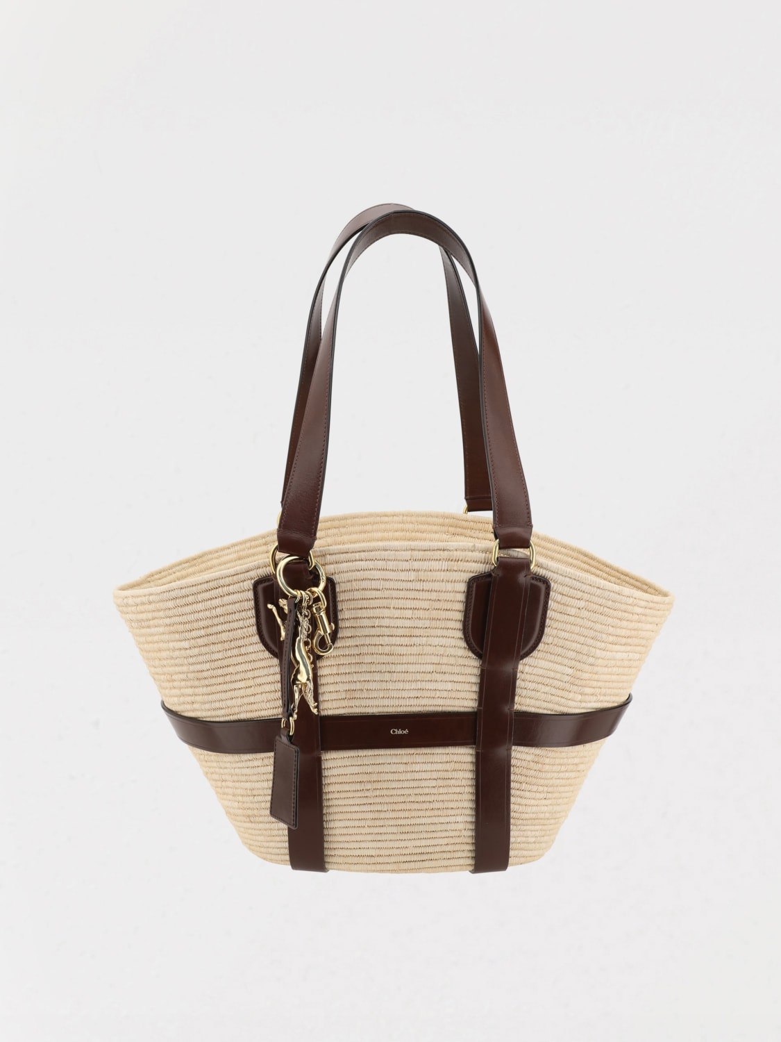 CHLOÉ: Shoulder bag woman - Brown | Chloé shoulder bag